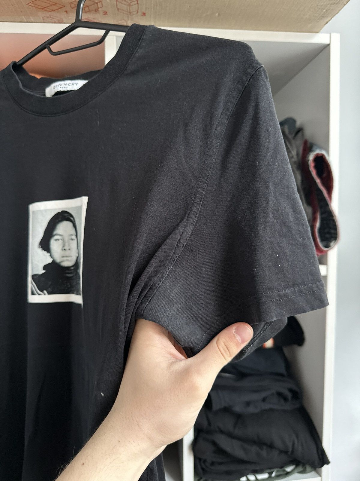 Givenchy 🔥GIVENCHY WOMAN PORTRAIT LOGO FACE T-SHIRT🔥 Size US S / EU 44-46 / 1 - 7 Thumbnail