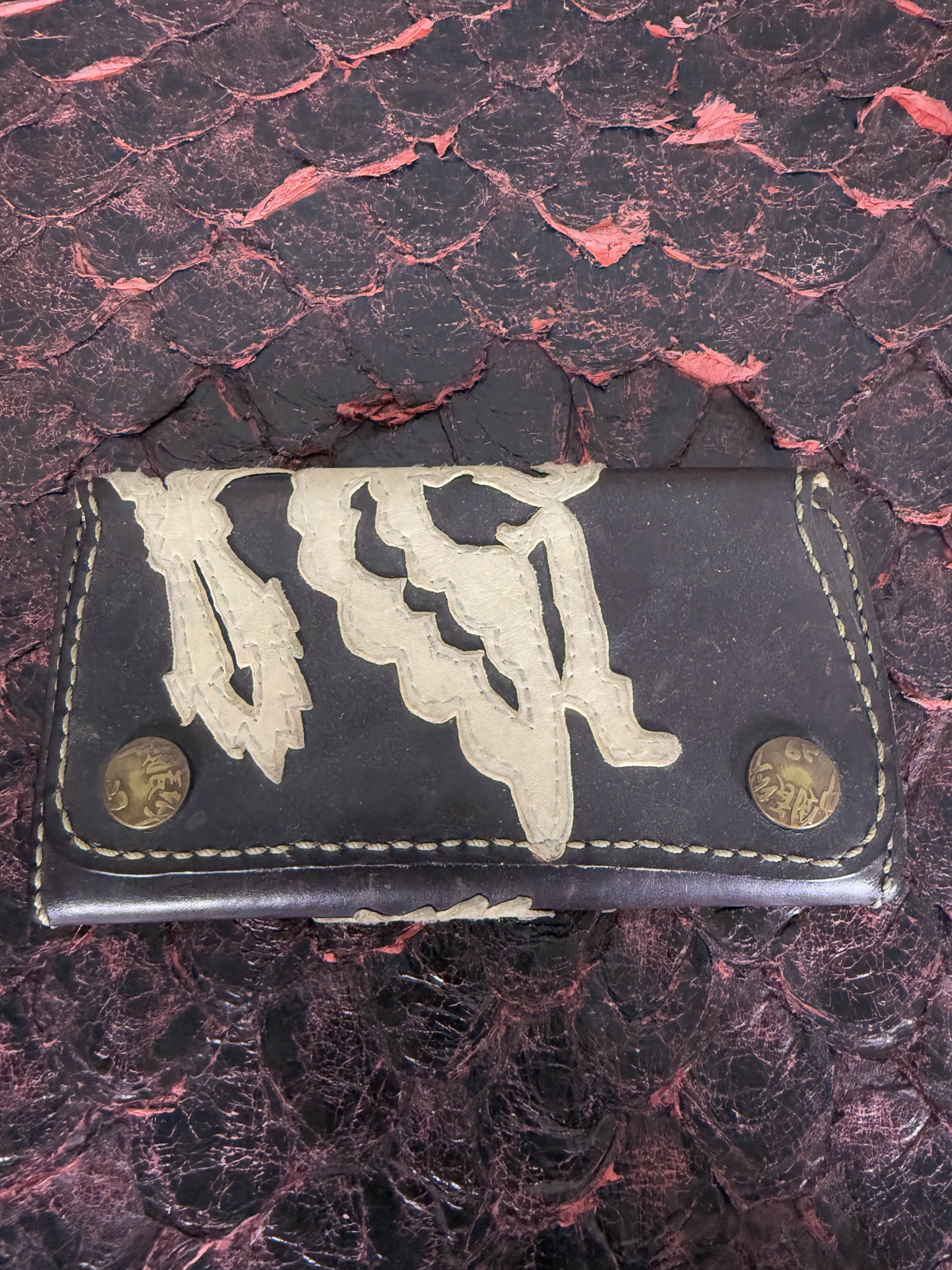 The Great China Wall The Great China Wall Leather EAGLE Wallet Size ONE SIZE - 2 Thumbnail