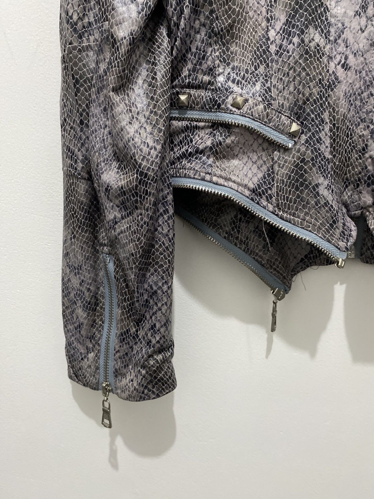 KMRii Snake Skin Leather Vkei Kmrii 14thAddiction Style Jacket Size US S / EU 44-46 / 1 - 7 Thumbnail
