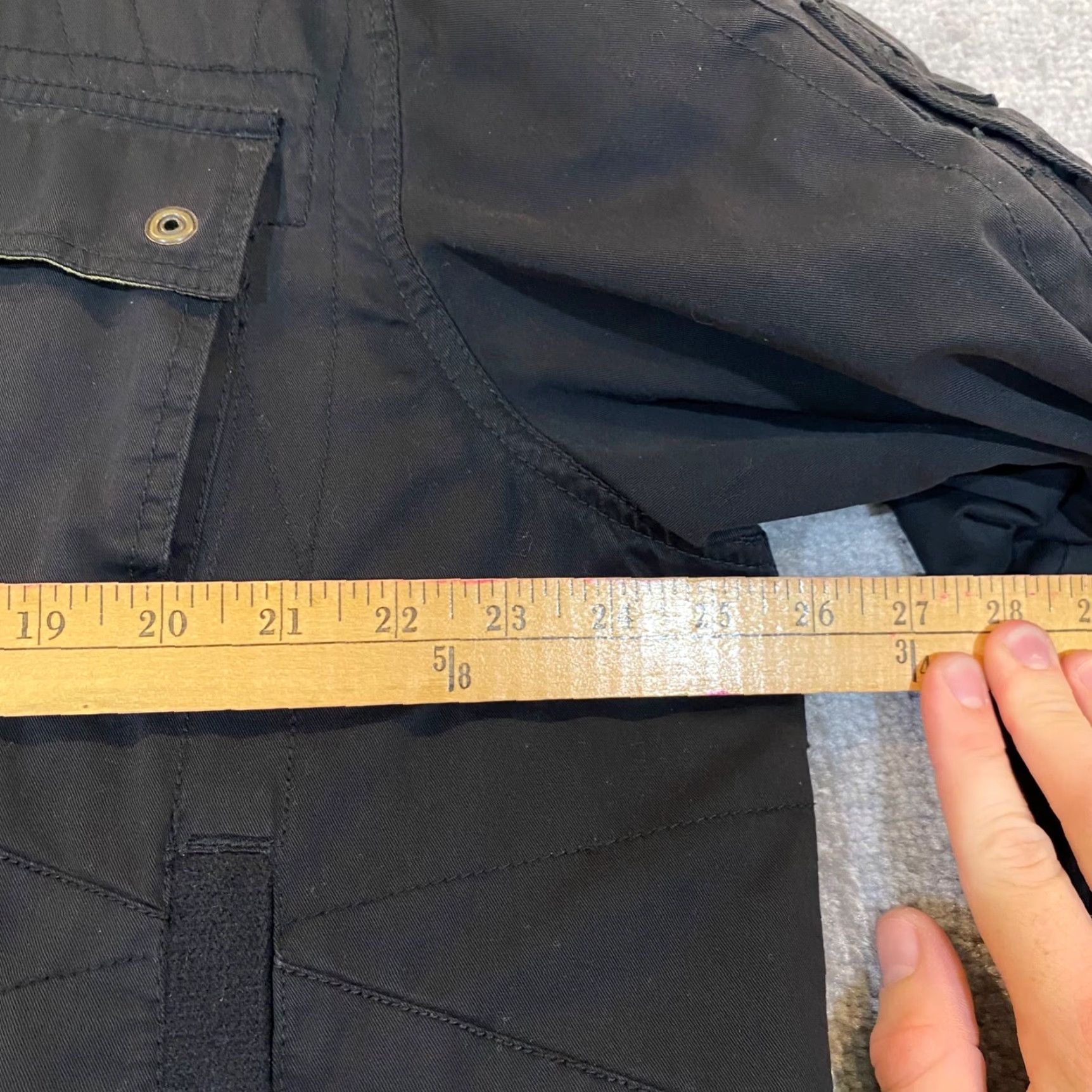 Carbon2Cobalt Carbon 2 Cobalt Jacket XL Black Chore Barn Military Utility Pockets Heavy Mens Size US XL / EU 56 / 4 - 4 Thumbnail