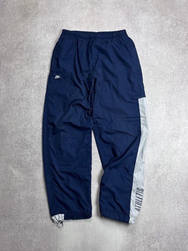 Nike VINTAGE NIKE TN SKEPTA NYLON TRACK PANTS Y2K L Size US 34 / EU 50 - 1 Thumbnail