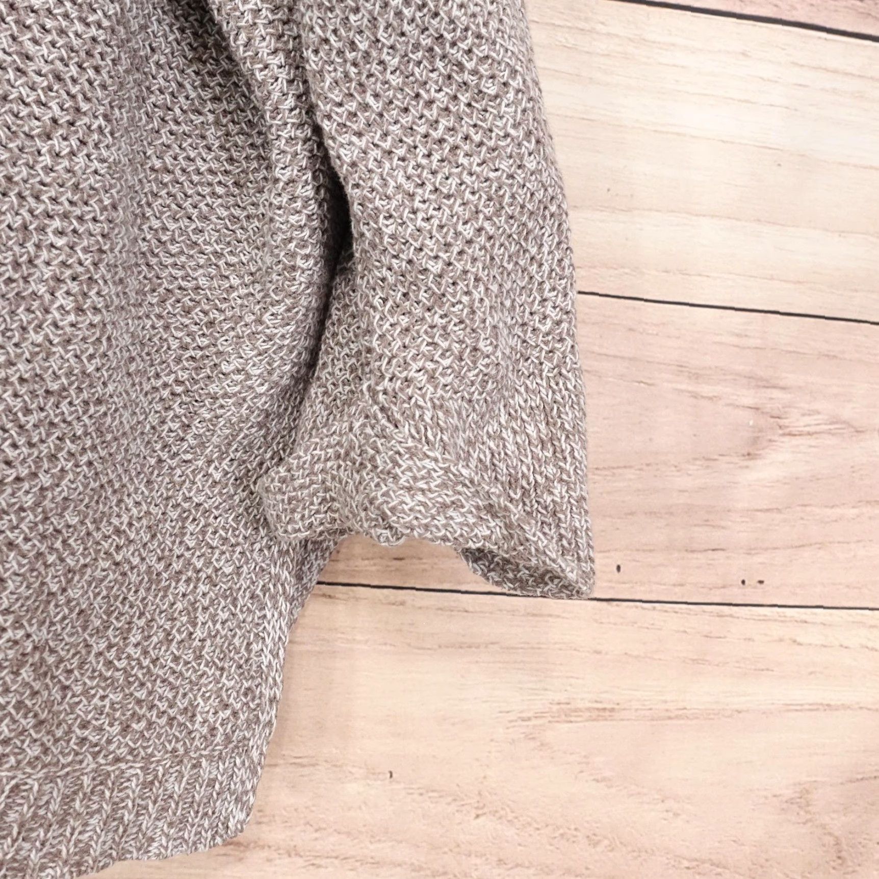 Express Express Womens Sweater M/L Beige Cowl Neck Oversized Dolman Sleeve Knit Pullover Size M / US 6-8 / IT 42-44 - 4 Thumbnail