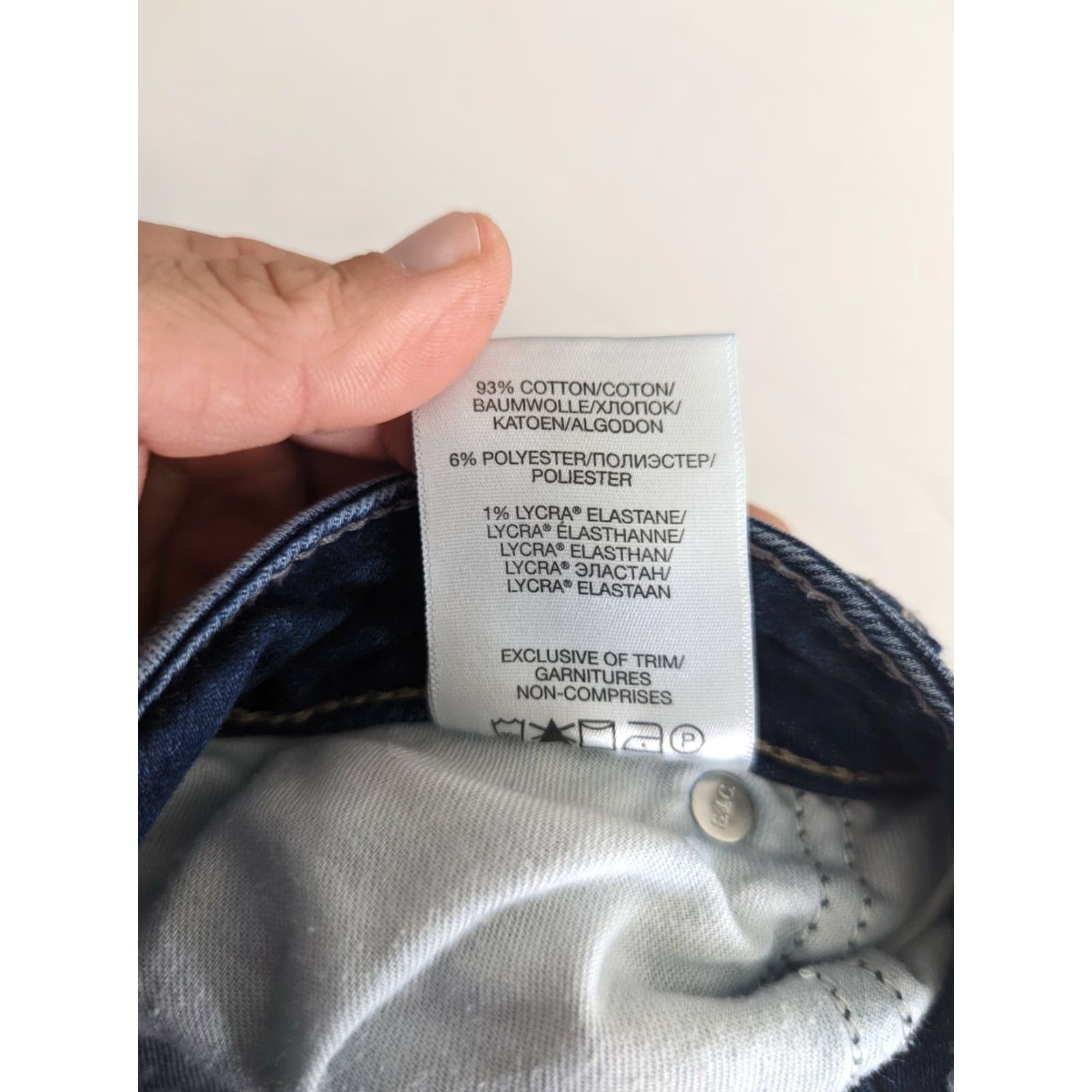 Silver Jeans Co. Silver Jeans Suki Mid Slim Boot Cut Stretch Crop Jeans Women's 36x24 Blue M5J Size 25" / US 0 / IT 36 - 6 Thumbnail