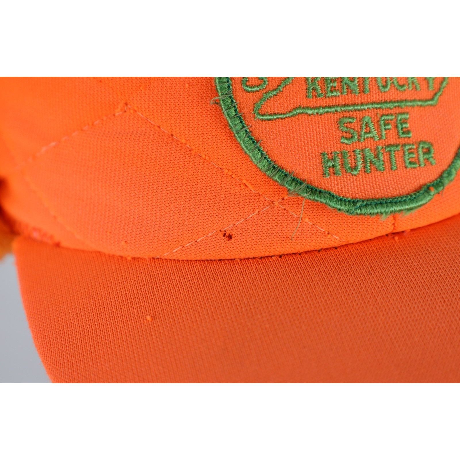 Vintage Vintage 70s Conservation Kentucky Safe Hunter Quilted Hat Size ONE SIZE - 7 Thumbnail