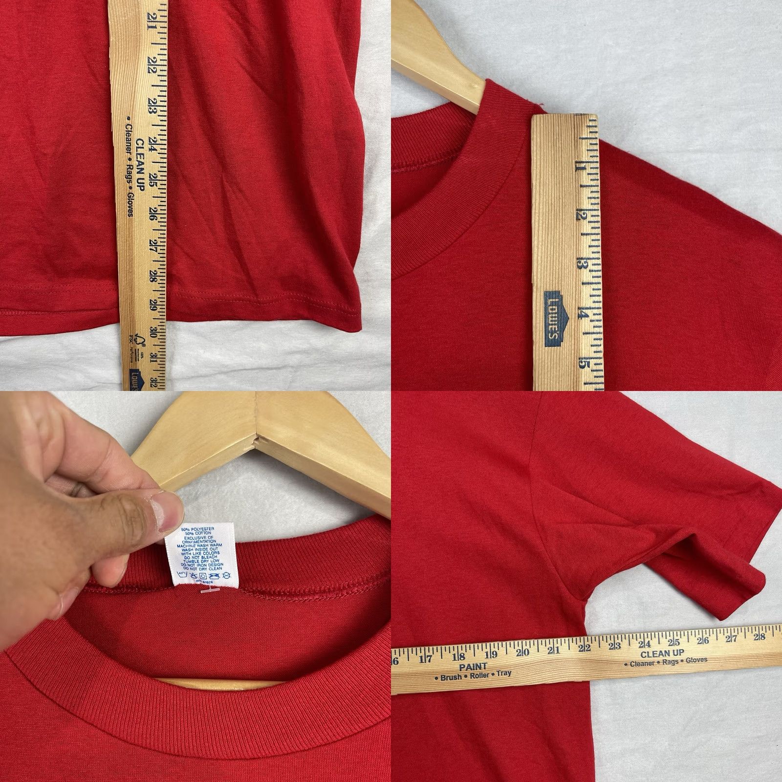 Velva Sheen VINTAGE Velva Sheen Mickey Mouse Shirt Mens XL Red California Single Stitch Made In USA Tee Size US XL / EU 56 / 4 - 8 Thumbnail