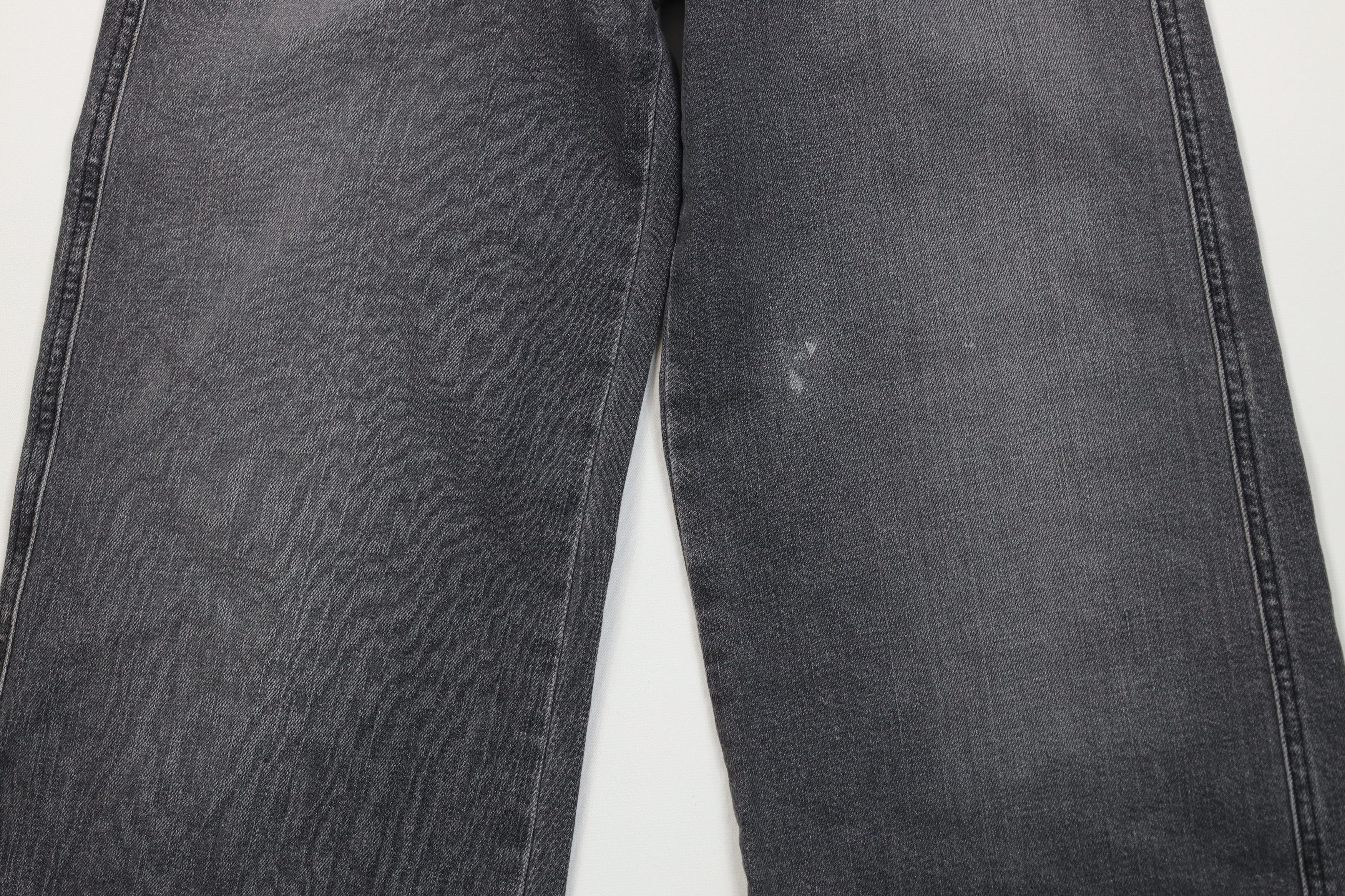 Vintage New Joes Jeans The Trixie Wide Leg Denim Jeans Gray Stretch Size 27" / US 4 / IT 40 - 3 Thumbnail