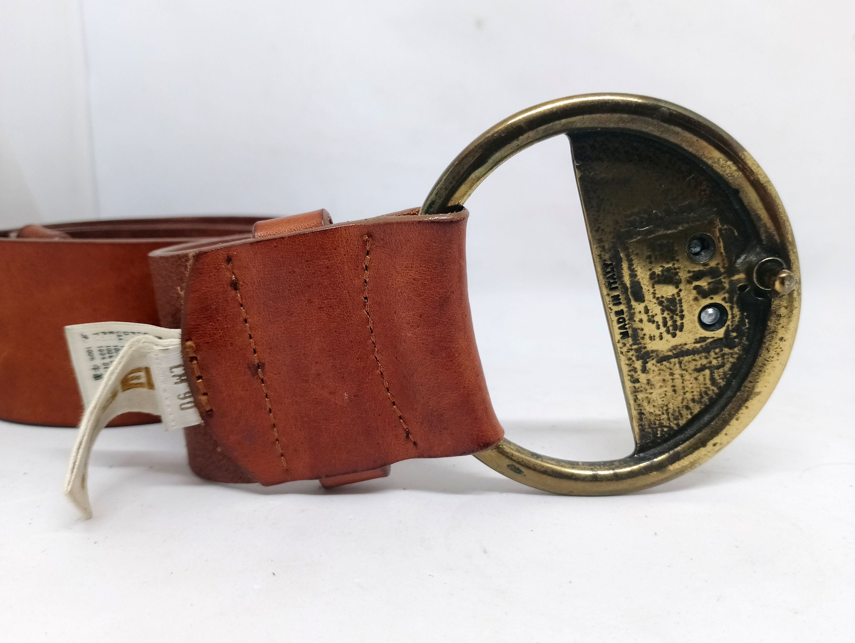 Diesel Diesel Women’s Brown Belt – Size 90/36 – Wide Style Size ONE SIZE - 5 Thumbnail
