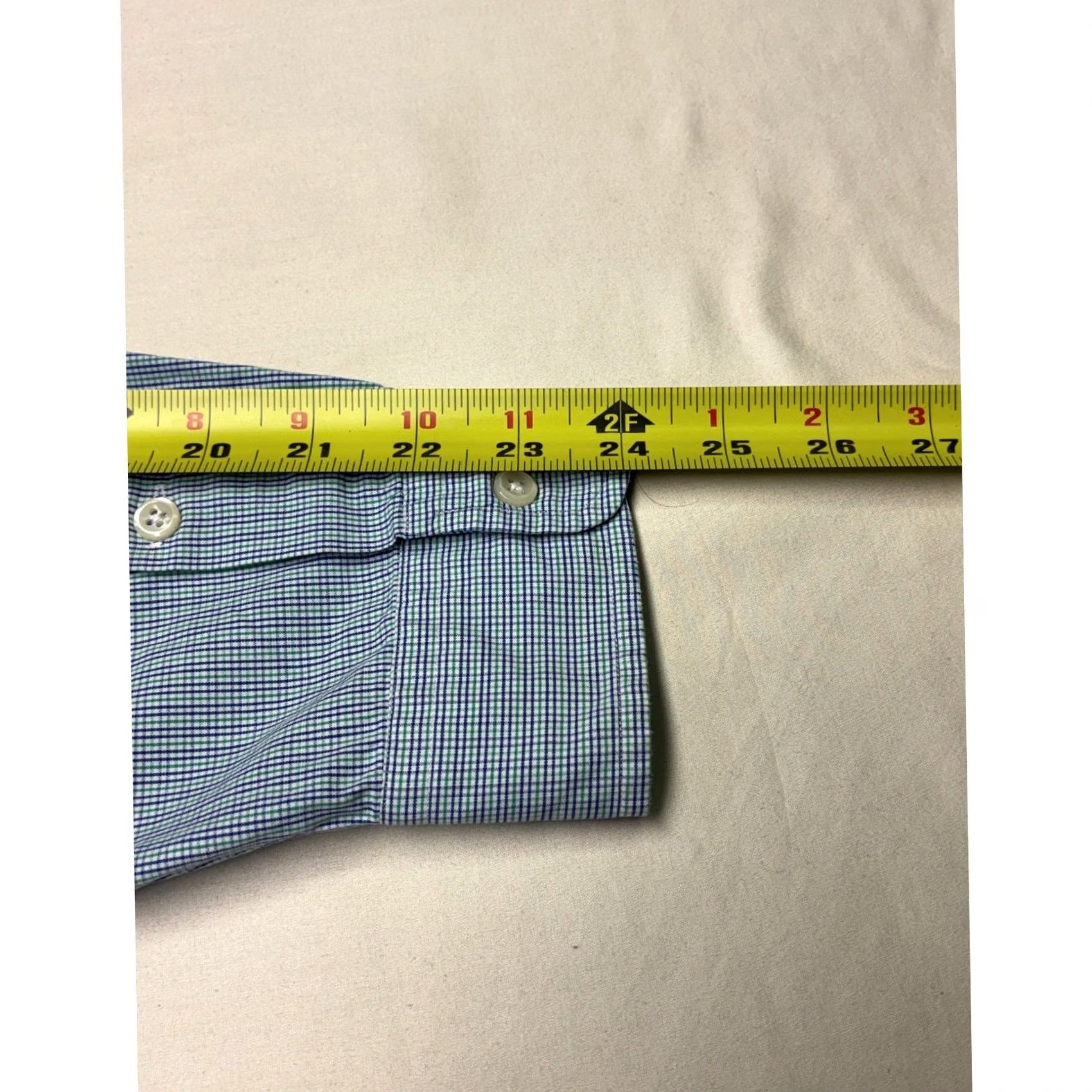 Polo Ralph Lauren Polo Ralph Lauren Gingham Button-Down Shirt Long Sleeve Classic Fit Blue L Mens Shirt Size US L / EU 52-54 / 3 - 8 Thumbnail
