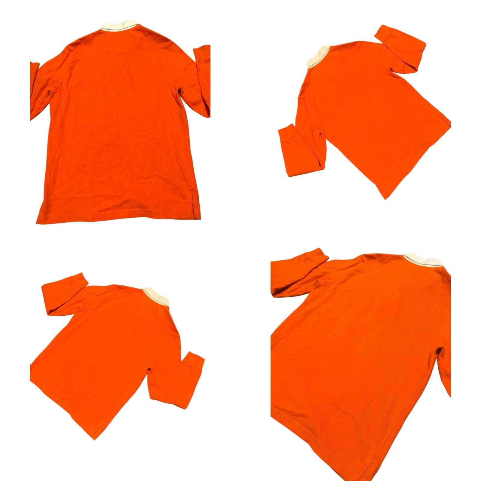 Polo Ralph Lauren Polo Ralph Lauren Equestrian Polo Men Pullover Orange Long Sleeve Size M Embroidered Vintage Size US M / EU 48-50 / 2 - 8 Thumbnail