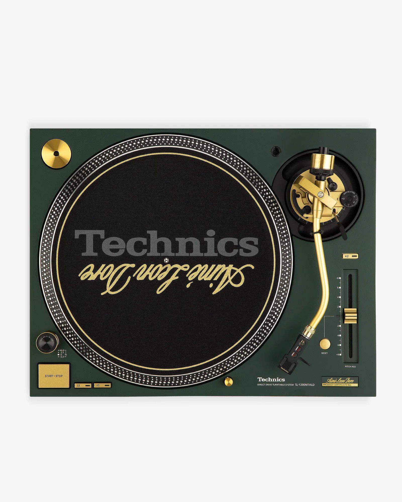 Aime Leon Dore ALD / Technics SL-1200M7ALD Turntable Size ONE SIZE - 2 Thumbnail