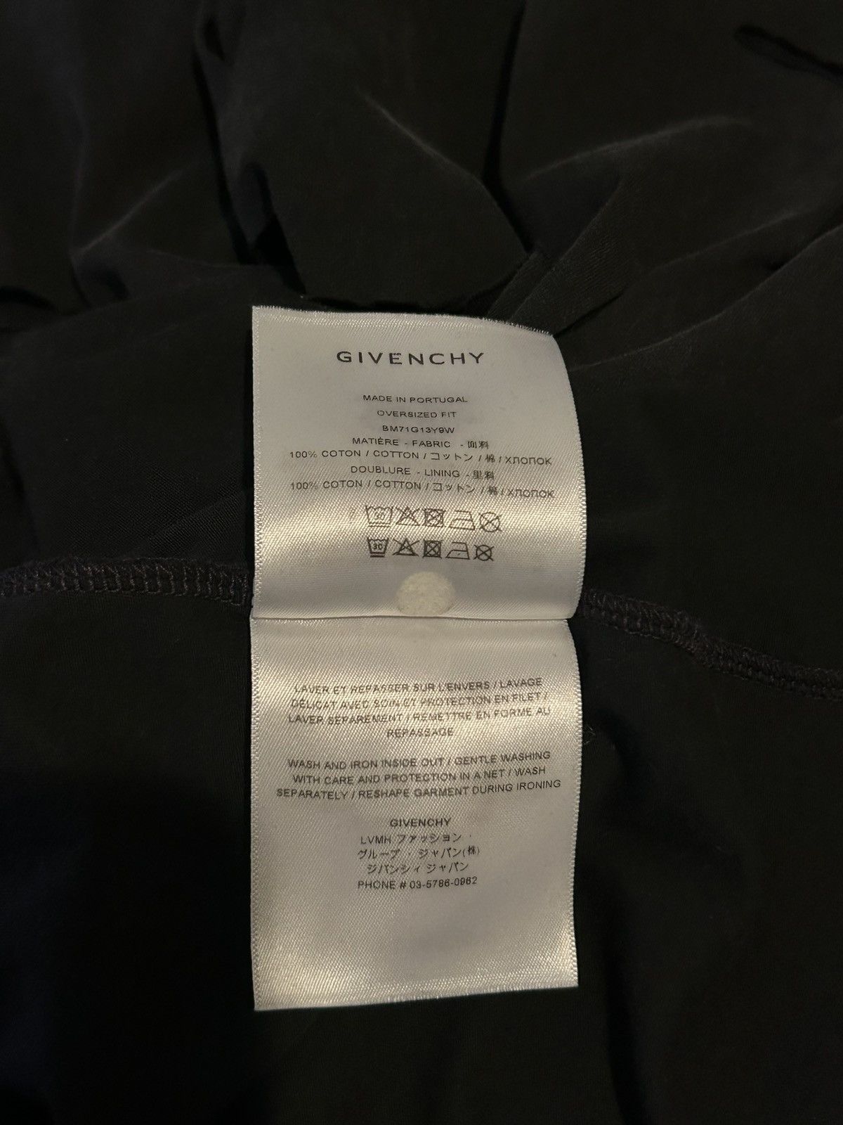 Givenchy Givenchy distressed logo-print T-shirt Size US S / EU 44-46 / 1 - 4 Thumbnail