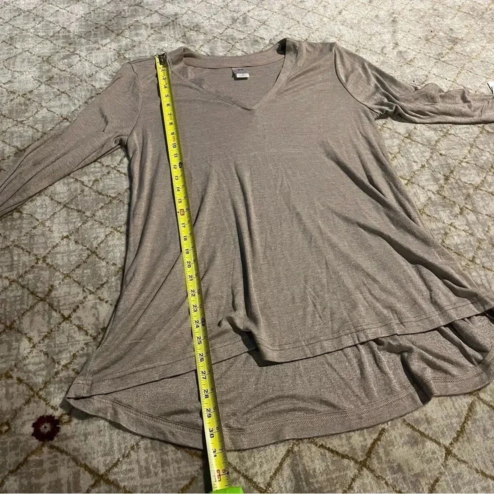 Other NWT Natori Speckled Interlock Long Sleeve Top SZ M Size ONE SIZE - 8 Thumbnail