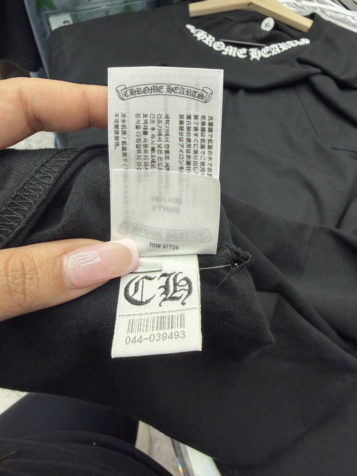 Chrome Hearts Chrome Hearts Black Longsleeve Size US XL / EU 56 / 4 - 10 Thumbnail
