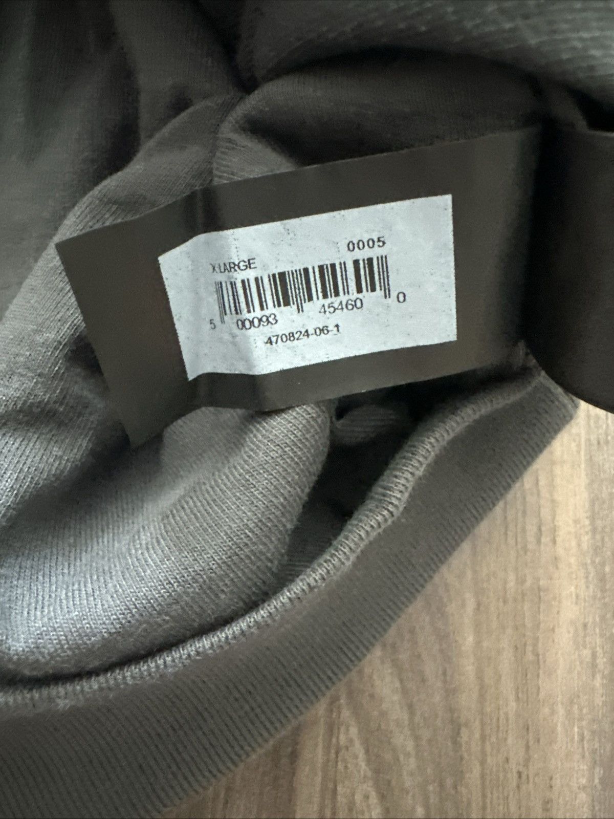 Balenciaga × Gap × Yeezy Yeezy Gap Balenciaga 55 Shrunken Hoodie - Black XL Size US XL / EU 56 / 4 - 5 Thumbnail