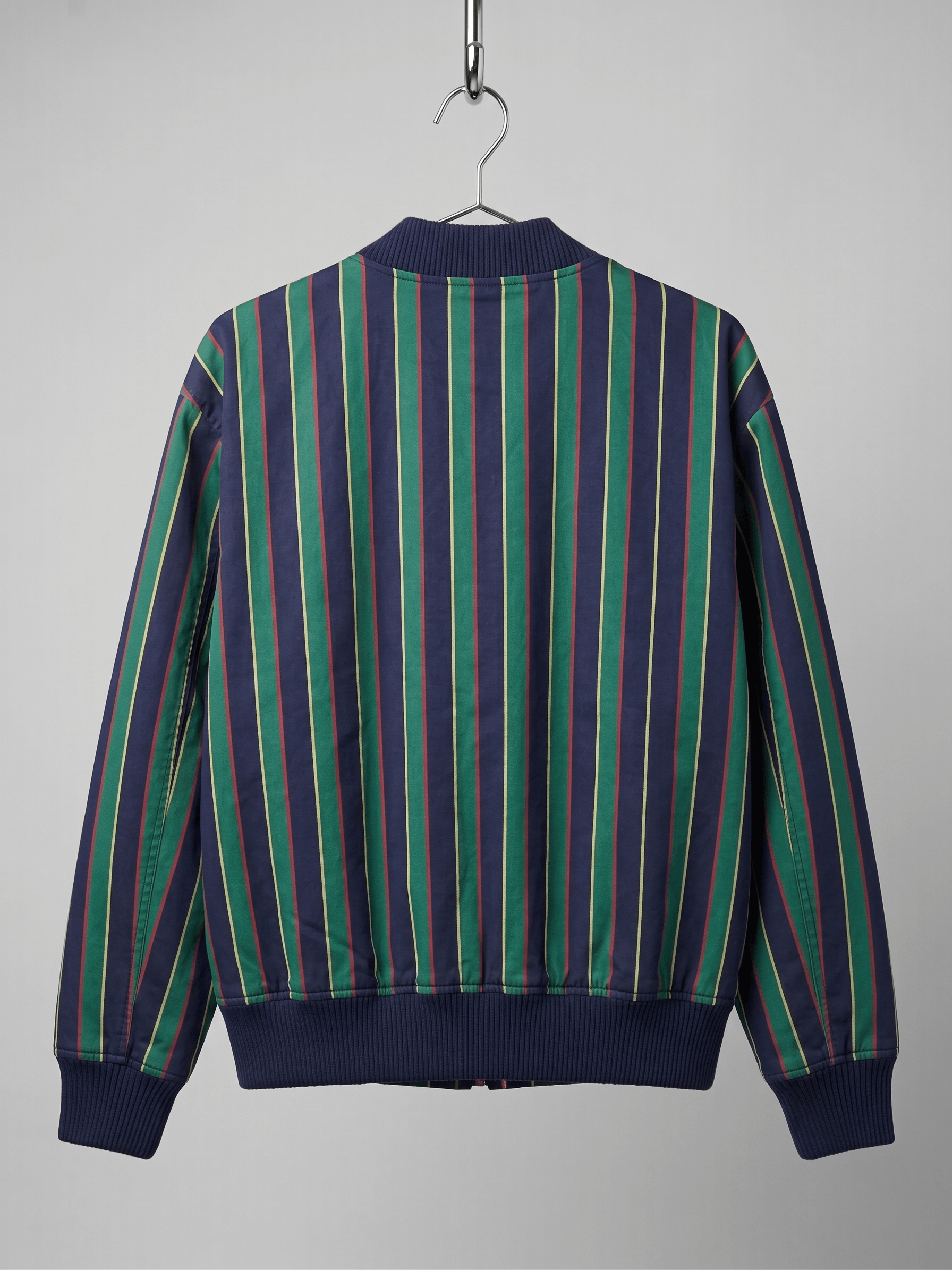 Tommy Hilfiger Vintage 80s Tommy Hilfiger Striped Bomber Jacket Men's S Size US S / EU 44-46 / 1 - 2 Thumbnail