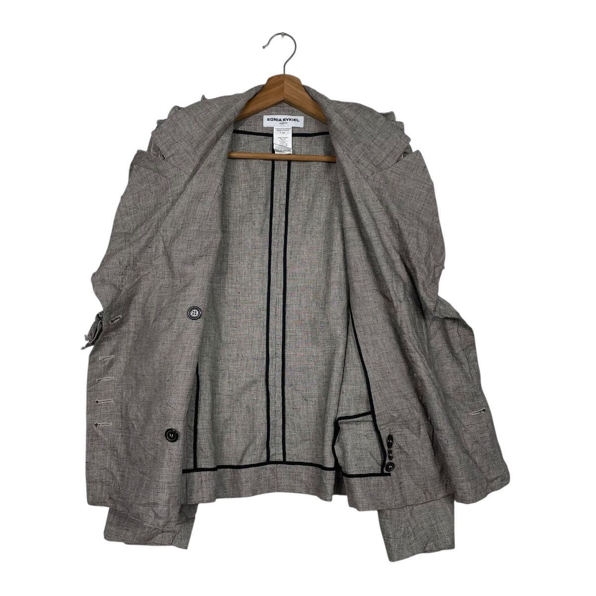Sonia Rykiel Sonia Rykiel Ruffled Colar Women Jacket Size M / US 6-8 / IT 42-44 - 11 Thumbnail
