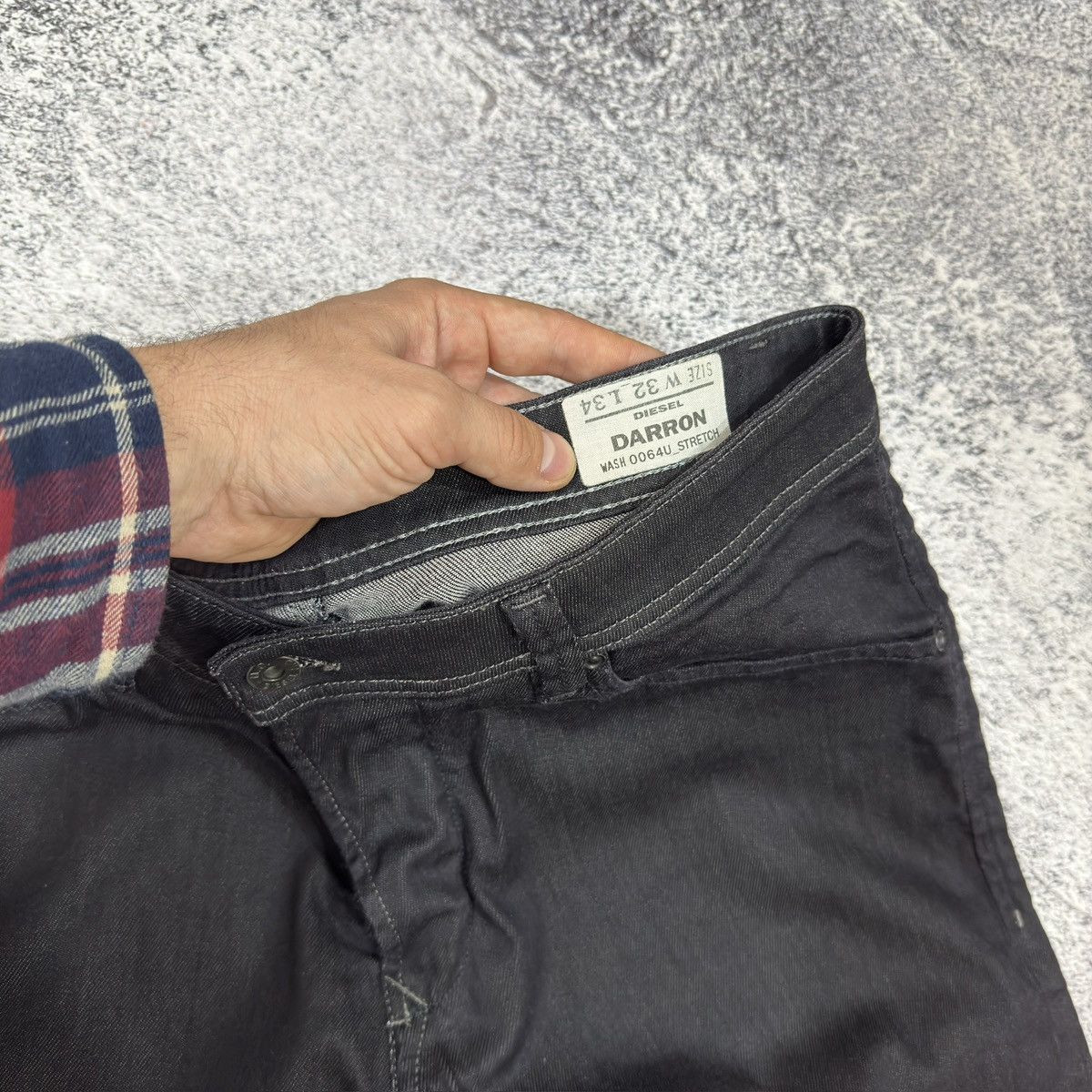 Designer × Diesel Diesel Darron Mens Jeans 32/34 Size US 32 / EU 48 - 7 Thumbnail