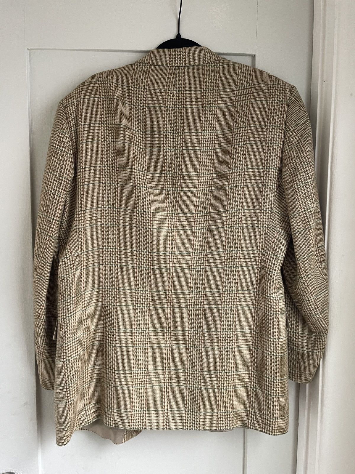 Burberry Burberry Plaid Notch-Lapel Blazer Size 40L - 6 Thumbnail