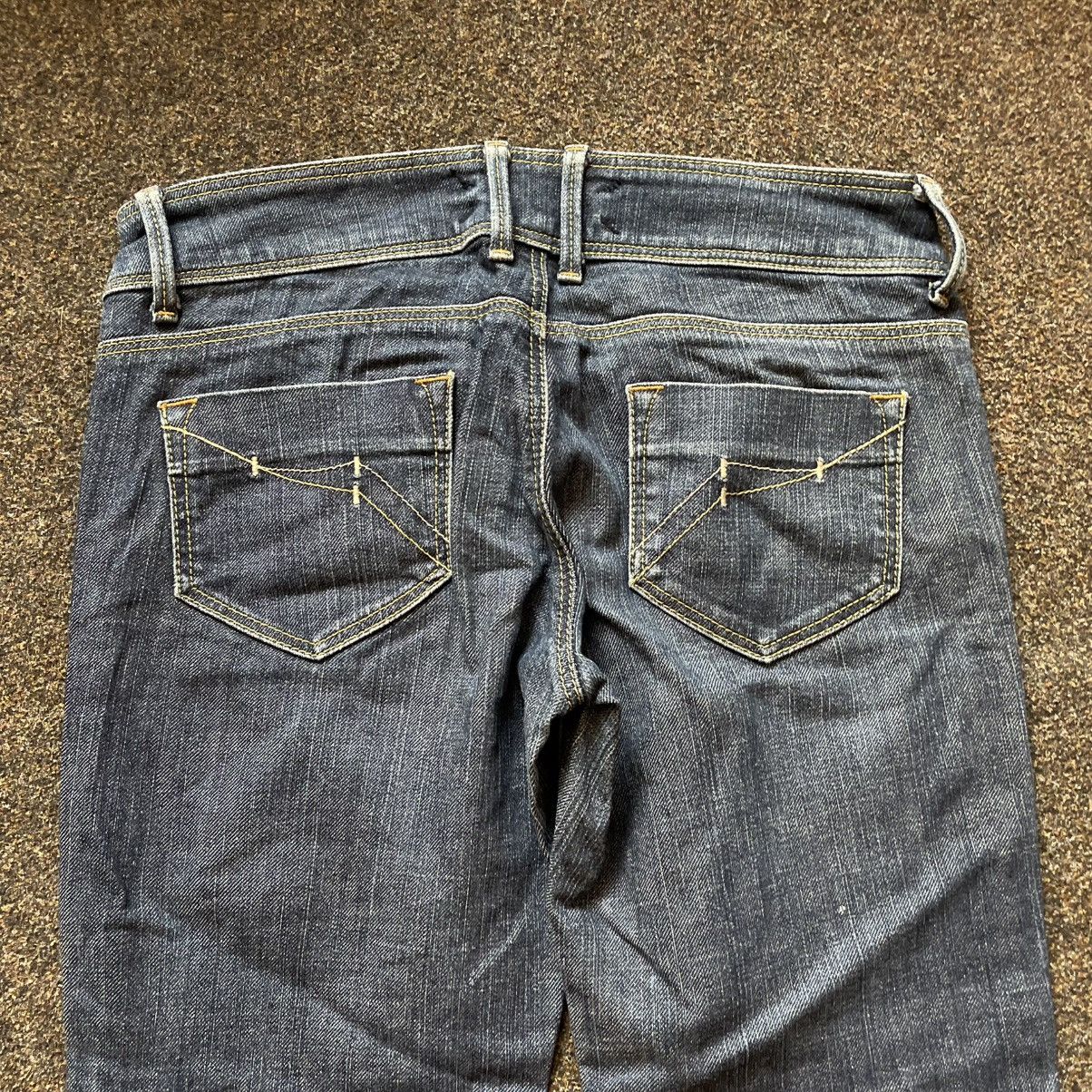 Vintage Vintage Y2K Bootcut Flared Jeans Thrashed Skate Grunge 31 Size 31" - 5 Thumbnail