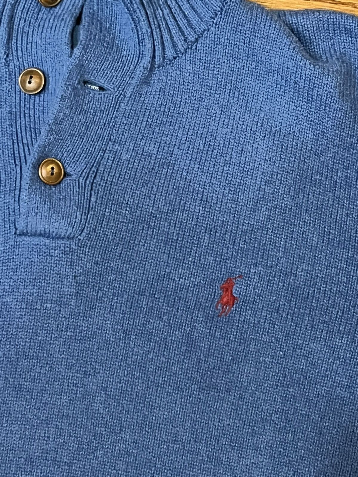 Polo Ralph Lauren × Vintage Vintage Polo sweater Size US XL / EU 56 / 4 - 2 Thumbnail