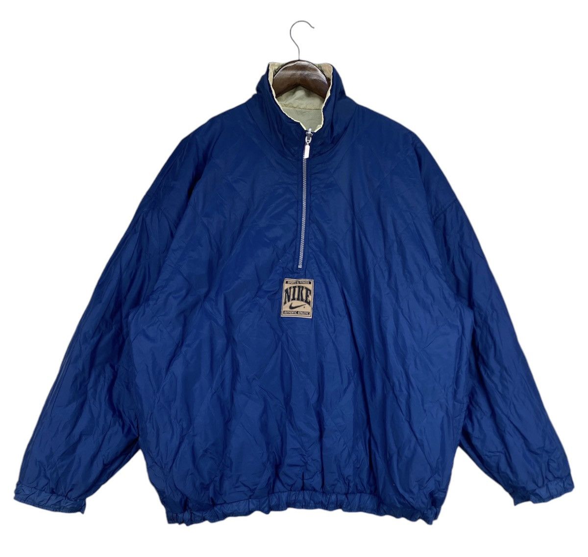 Nike Vintage 90s Nike Anorak Riversible Jacket Size US L / EU 52-54 / 3 - 9 Thumbnail