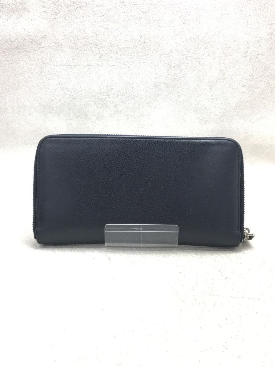 Dior Dior Homme Leather Long Wallet Navy Size ONE SIZE - 2 Thumbnail