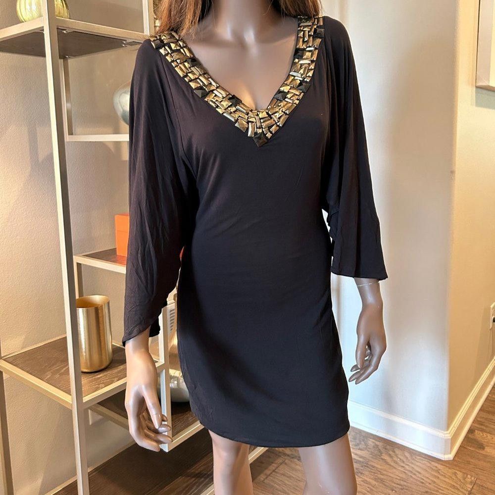 Iro IRO Wing Sleeve Dress in Black Size M / US 6-8 / IT 42-44 - 1 Thumbnail