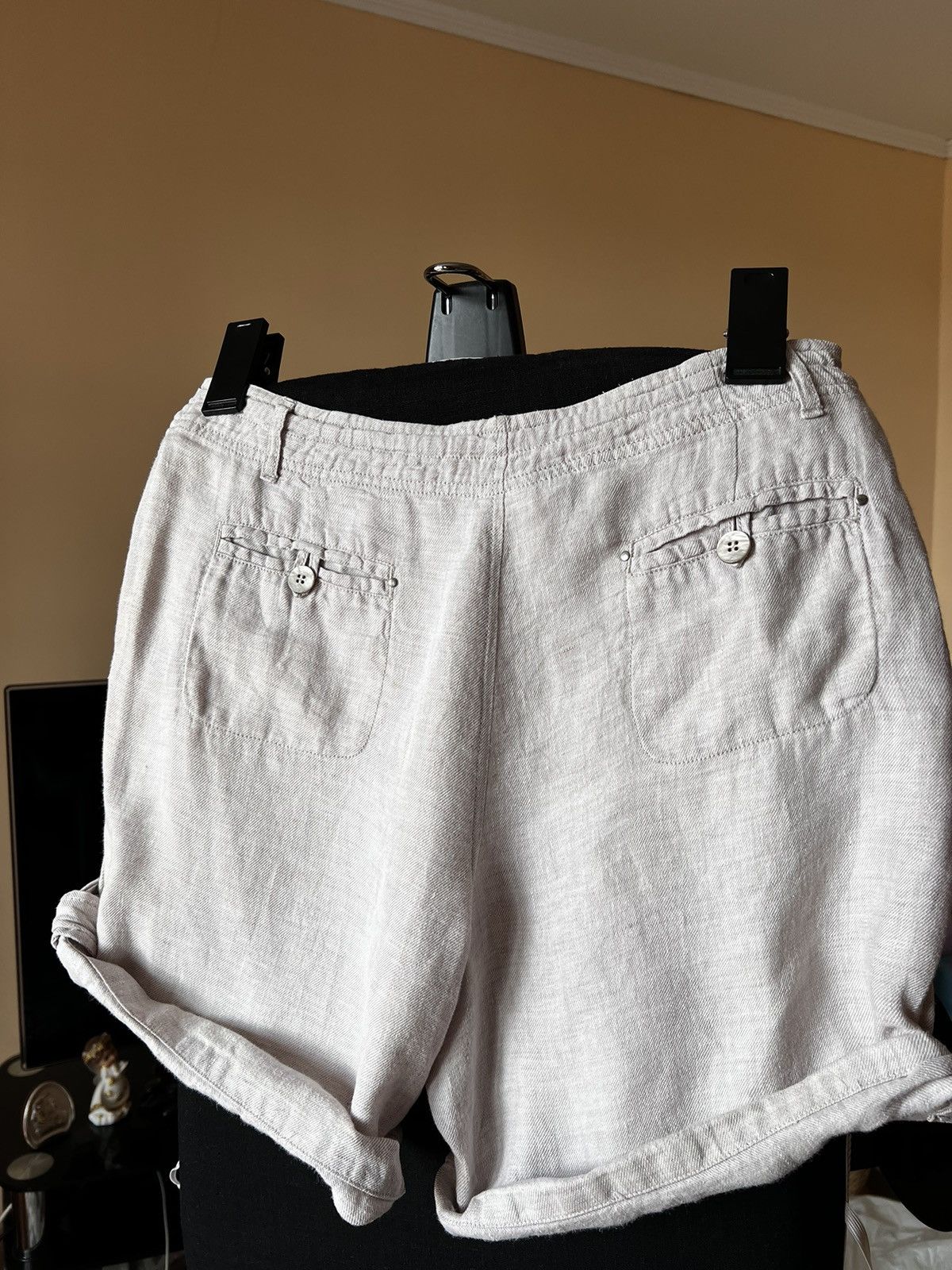 Max Mara × Weekend Max Mara Weekend Max Mara linen shorts womens Size 32" / US 10 / IT 46 - 12 Thumbnail