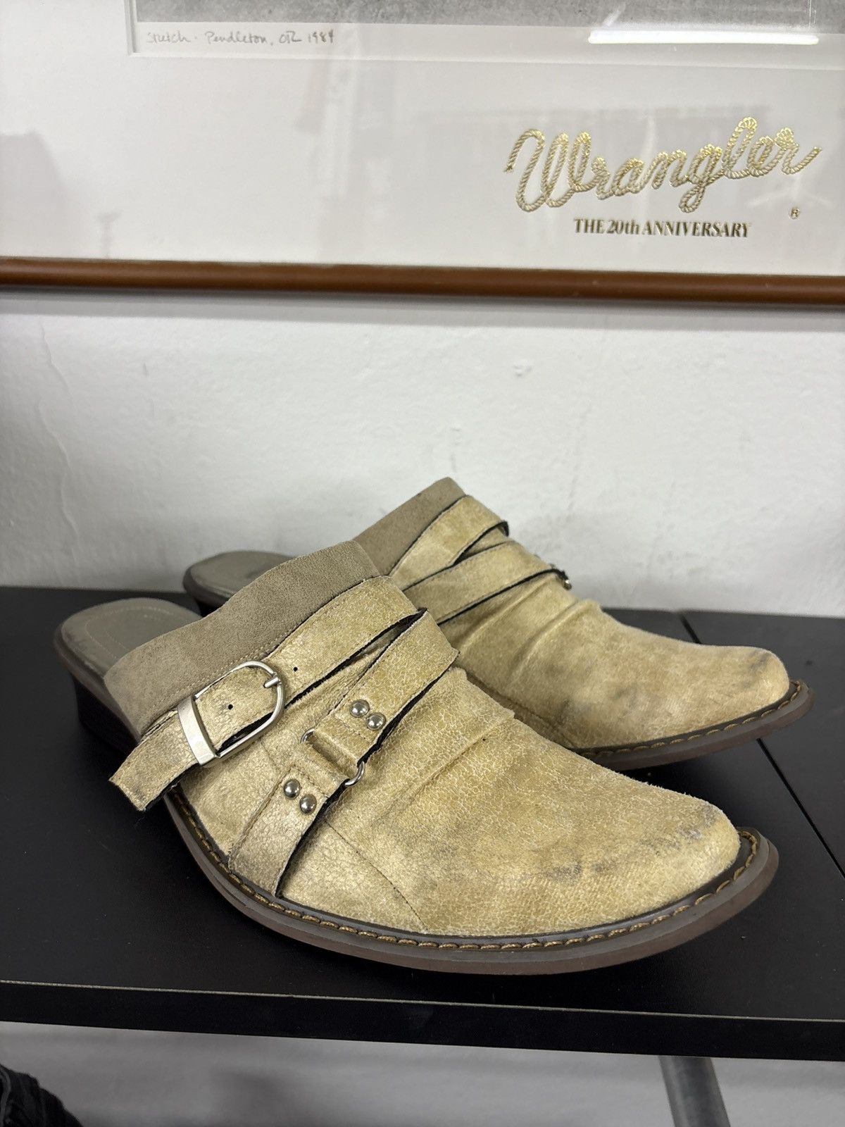 Alfredo Bannister Alfredo Bannister Style Buckle Mules Size US 8.5 / EU 41-42 - 14 Thumbnail