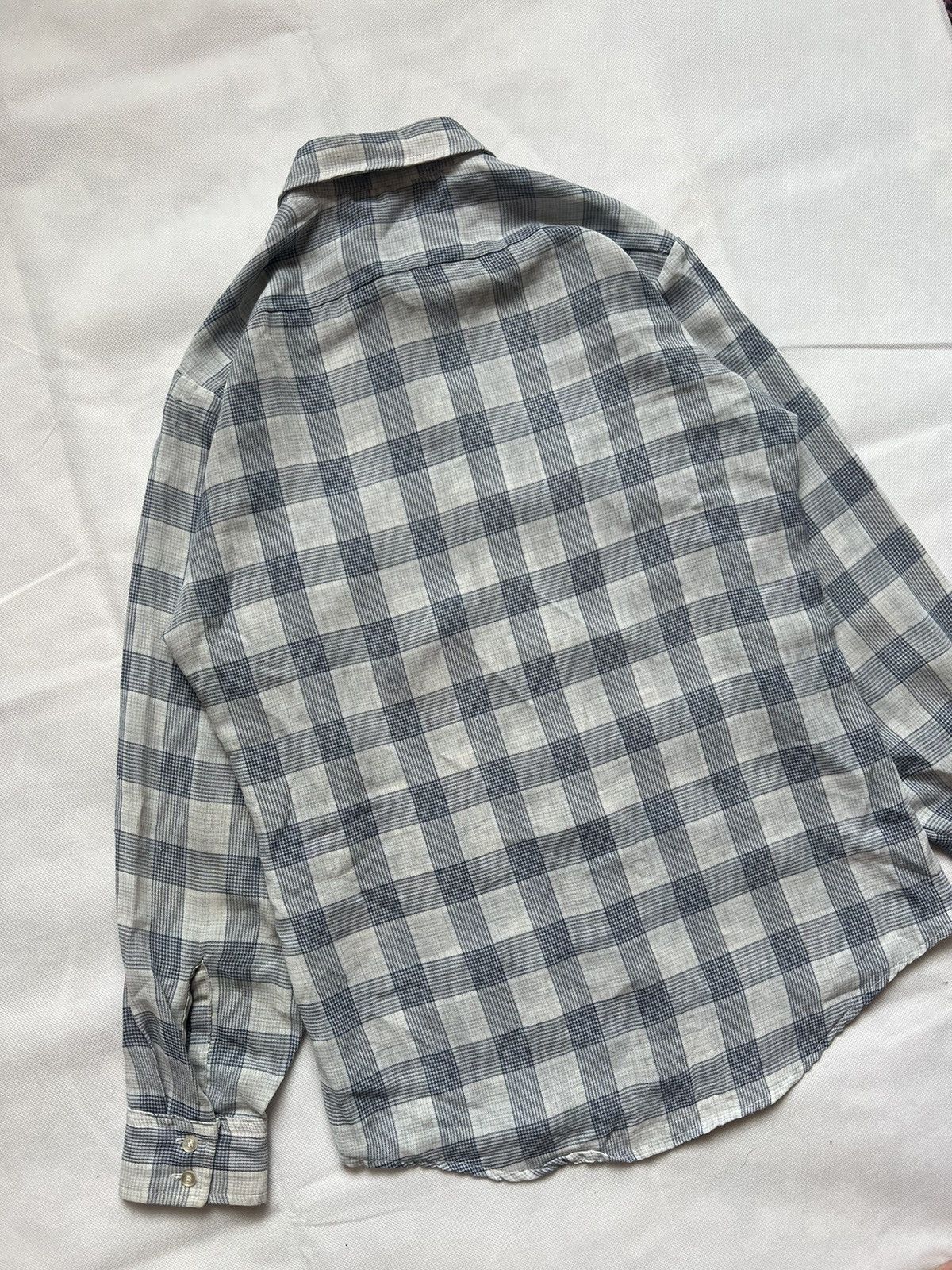 Flannel 70's Vintage Lee Printed Plaid Flannel Shirt Size US M / EU 48-50 / 2 - 7 Thumbnail