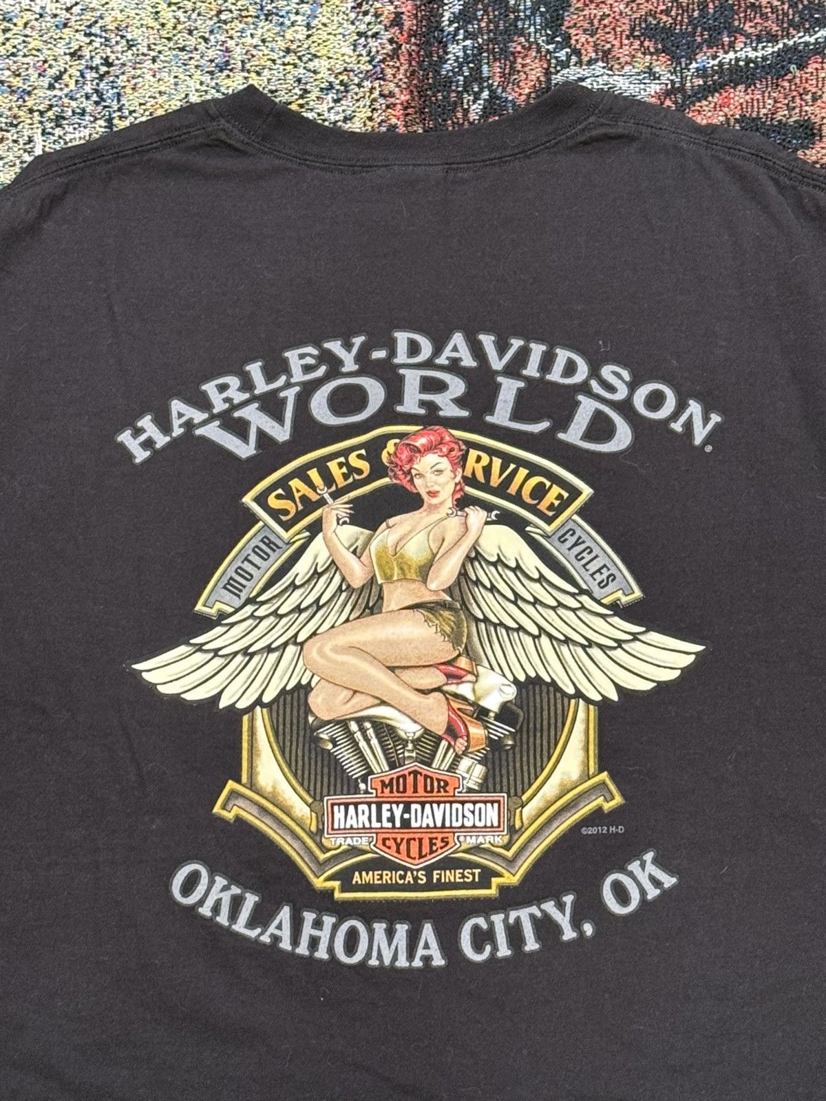 Harley Davidson Harley Davidson Oklahoma City Size US XL / EU 56 / 4 - 2 Thumbnail