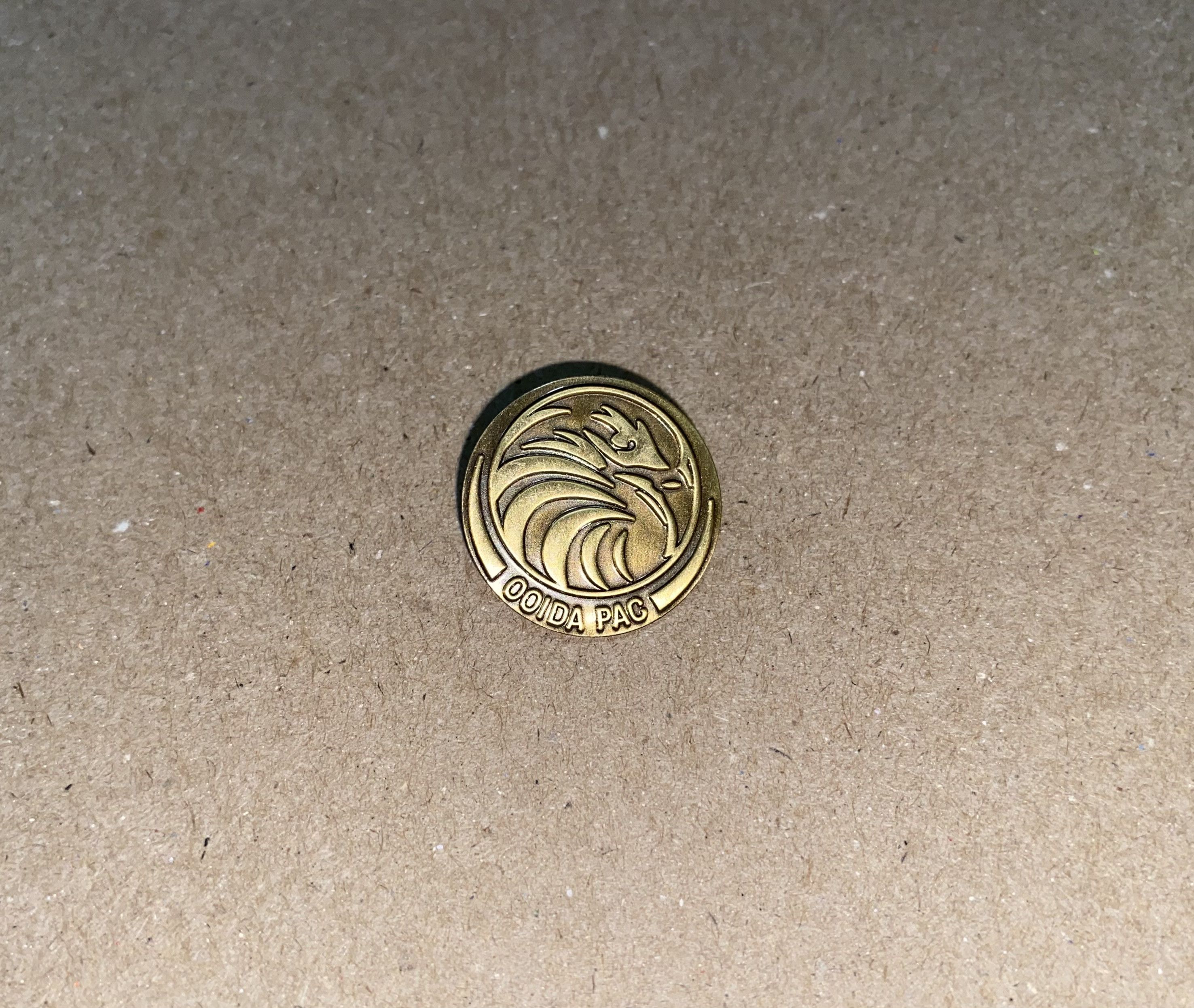 Other OODIA PAC eagle design Enamel Metal Pin Truck Driver union ! Size ONE SIZE - 1 Thumbnail
