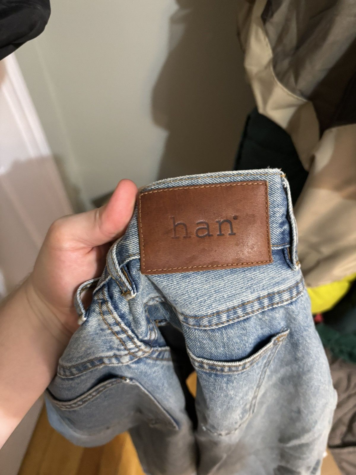 Han Kjobenhavn Relaxed Blue Jeans Size US 29 - 6 Thumbnail
