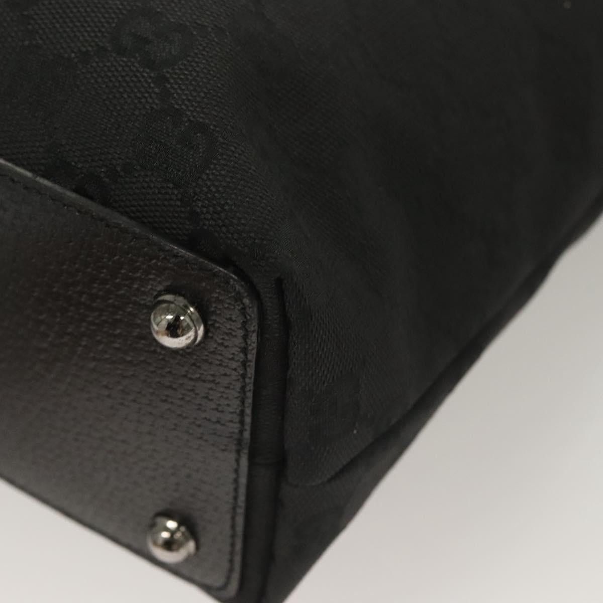 Gucci GUCCI GG Canvas Tote Bag Black Size ONE SIZE - 13 Thumbnail