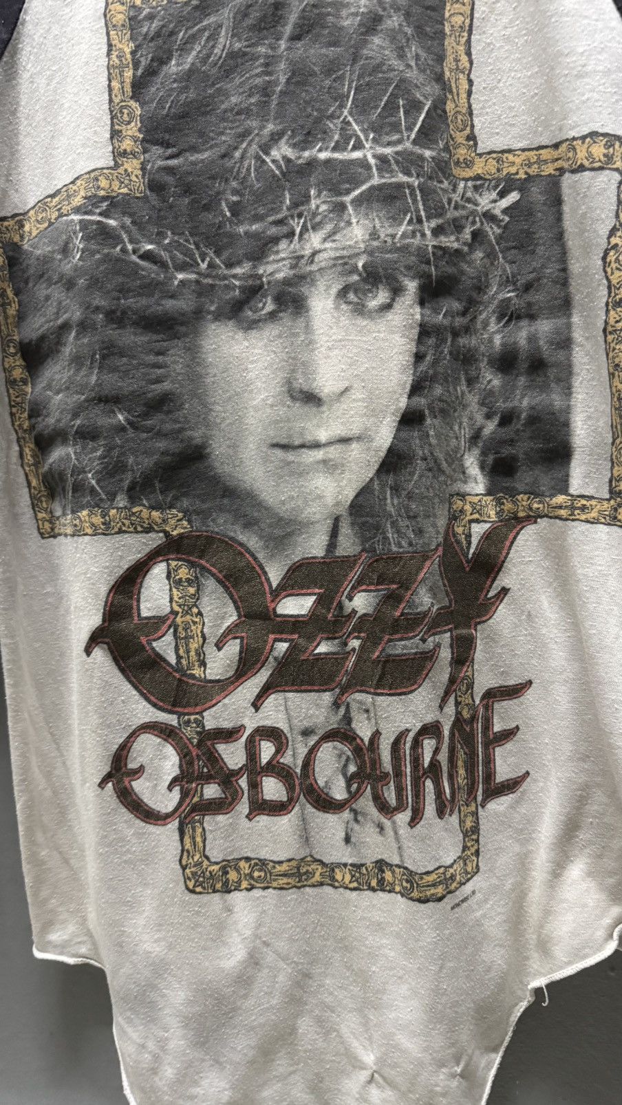 Band Tees × Ozzy Osbourne × Vintage Vintage 80s Ozzy Ozbournie 3Q Size US M / EU 48-50 / 2 - 3 Thumbnail
