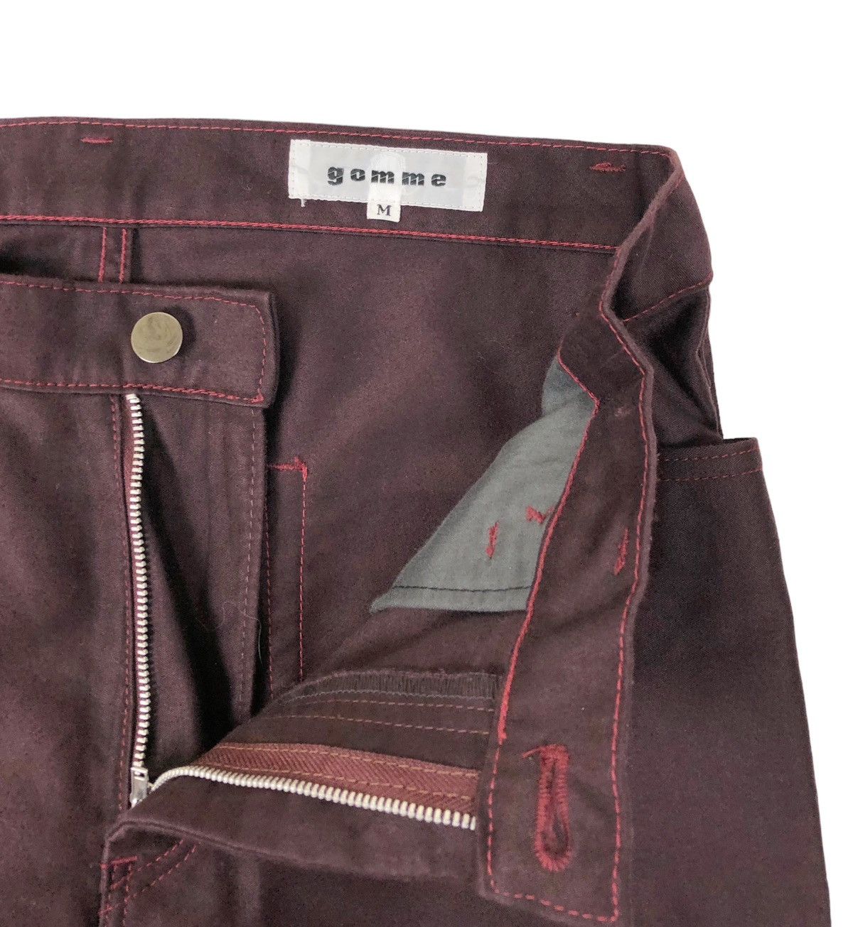 Yohji Yamamoto Gomme Homme by Yohji Yamamoto Casual Cotton Pants Size US 31 - 9 Thumbnail