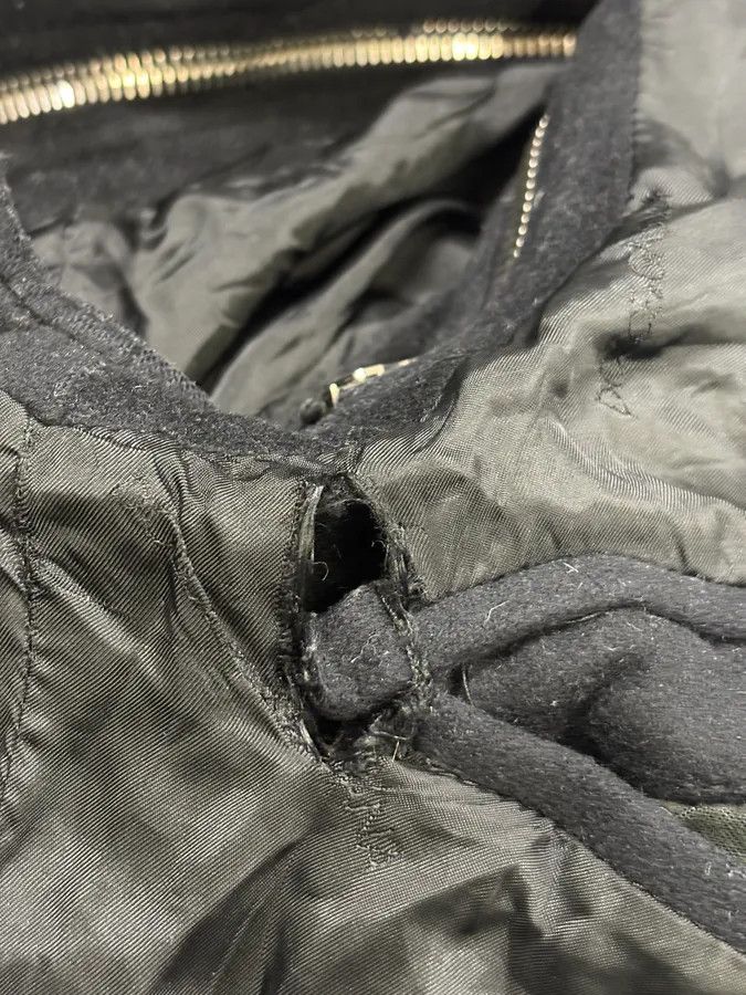 Dolce & Gabbana AW2003 Dolce & Gabbana Black Nylon Detachable Sleeve Bomber Jacket Size US S / EU 44-46 / 1 - 15 Thumbnail