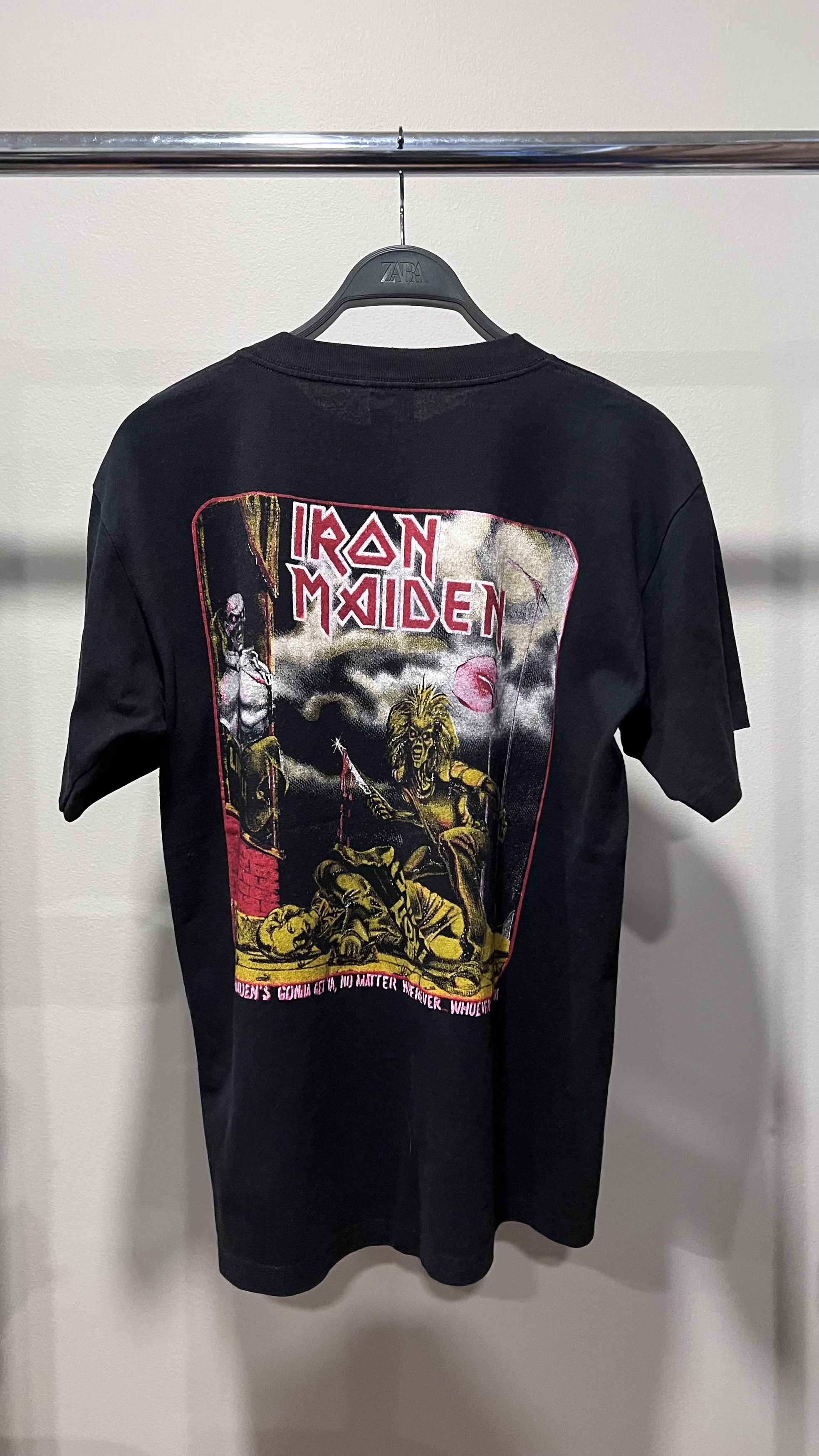 Vintage 1992 Iron Maiden Mexican Parking Lot Boot Size US L / EU 52-54 / 3 - 3 Thumbnail
