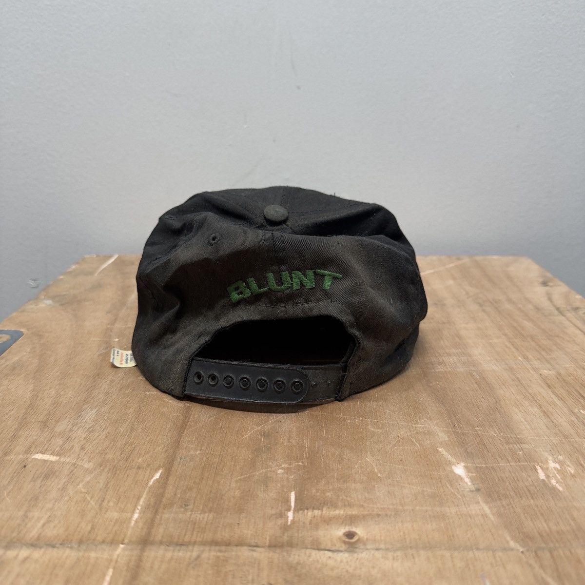 Vintage Vintage 90s Faded Weed Leaf Blunt Hat ERD Grunge Skater Size ONE SIZE - 3 Thumbnail