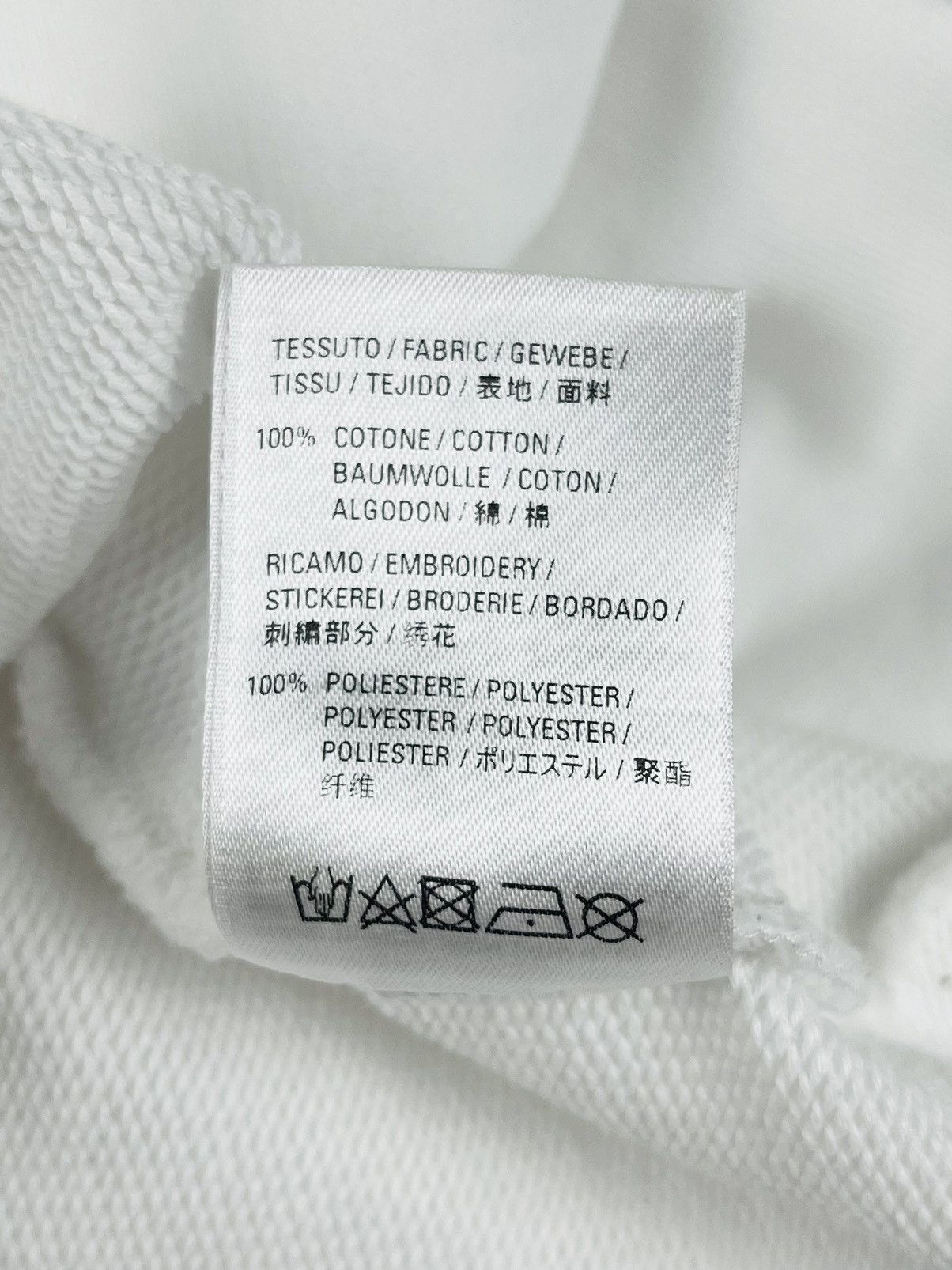 Balenciaga SS19 Balenciaga Rainbow Crest Logo Embroidered Hoodie White Size US L / EU 52-54 / 3 - 9 Thumbnail