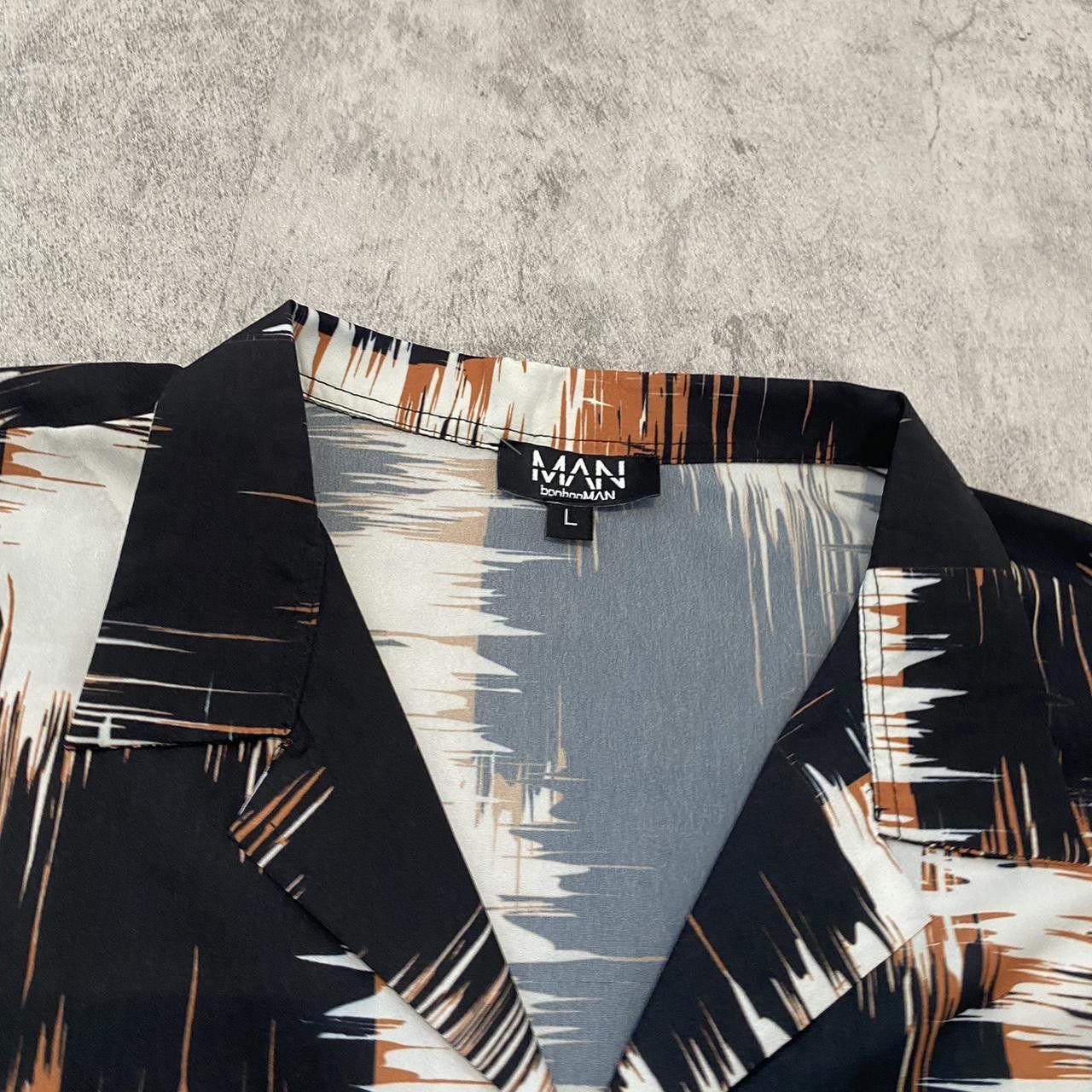 Other Black and white orange short sleeve shirt Hawaii Size US L / EU 52-54 / 3 - 3 Thumbnail