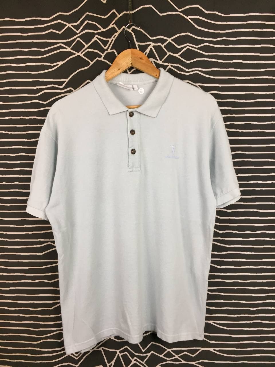 Trussardi Vtg Trussardi Made In Italy Embroidered Logo Polo Shirt Size US L / EU 52-54 / 3 - 1 Thumbnail