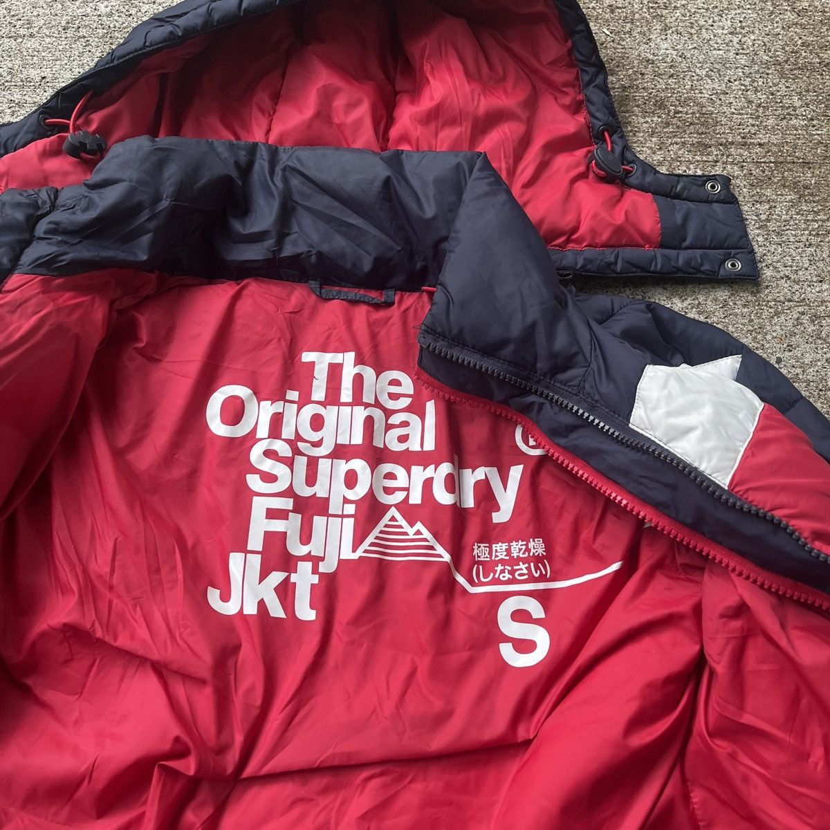 Superdry Superdry Men's Chevron Fuji Jacket Navy Size S Size US S / EU 44-46 / 1 - 7 Thumbnail