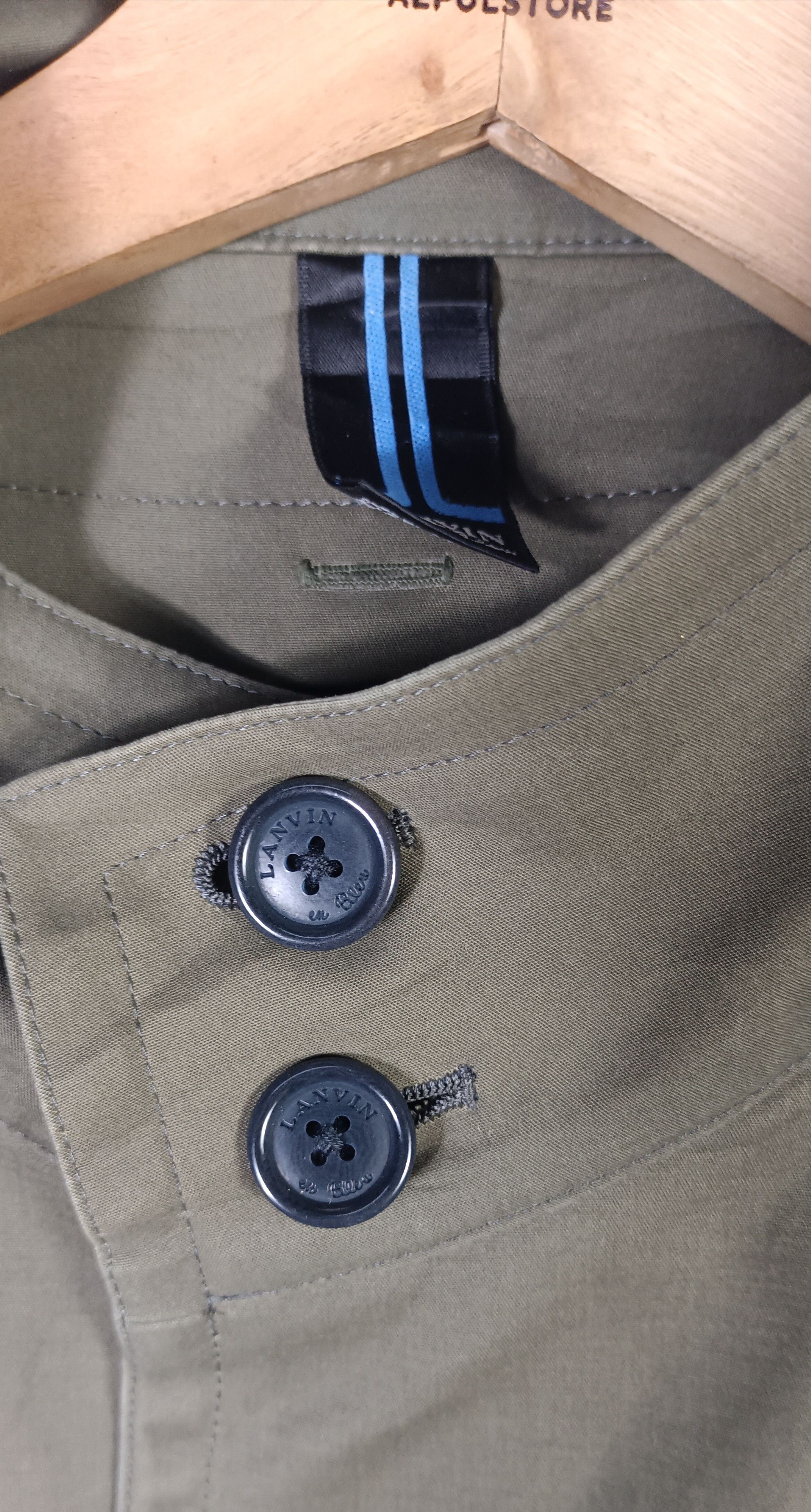 Lanvin Lanvin er Bleu Trench Coat Size US M / EU 48-50 / 2 - 10 Thumbnail