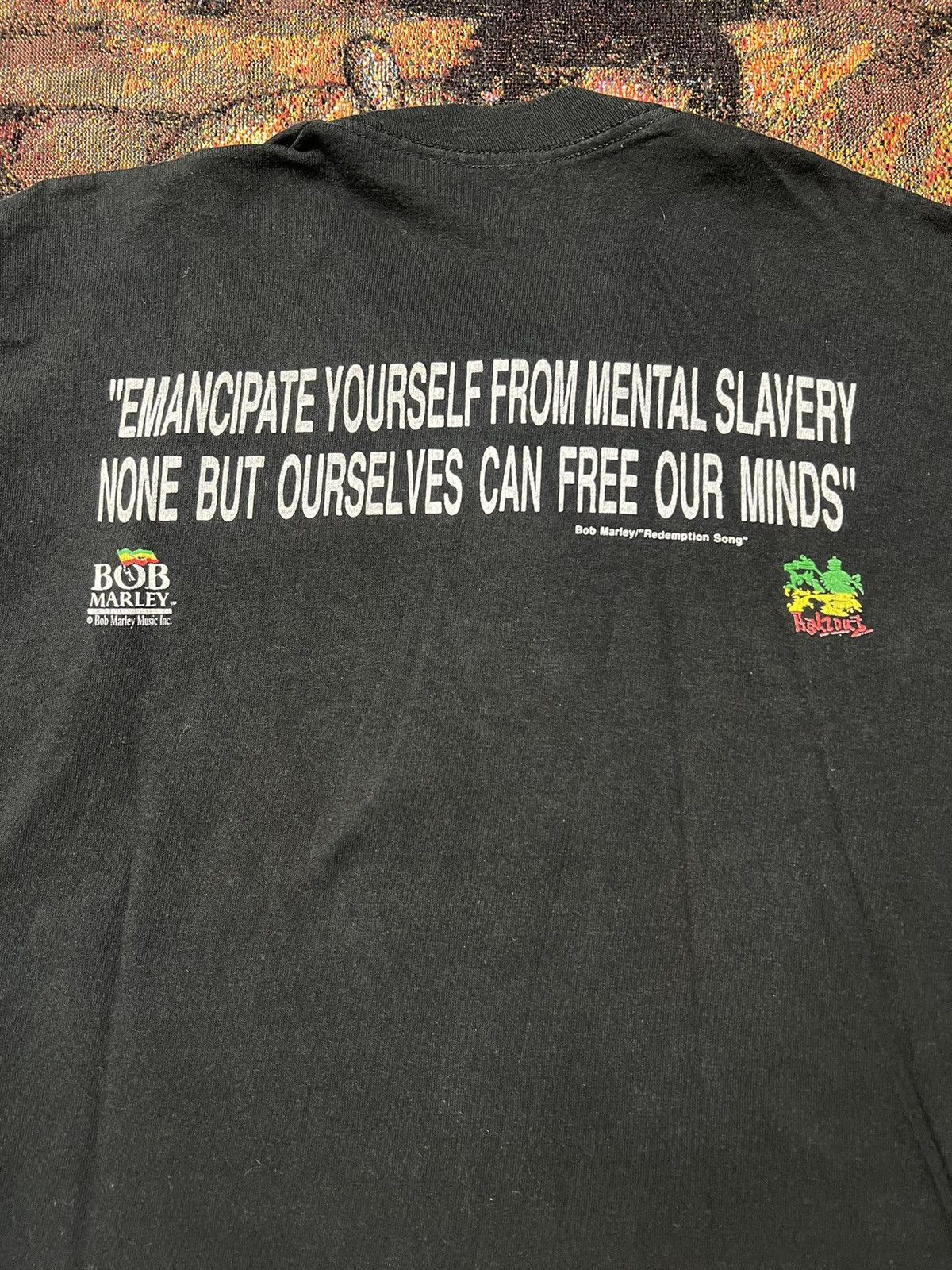 Bob Marley Vintage Bob Marley Redemption Song LS Size US XL / EU 56 / 4 - 1 Thumbnail