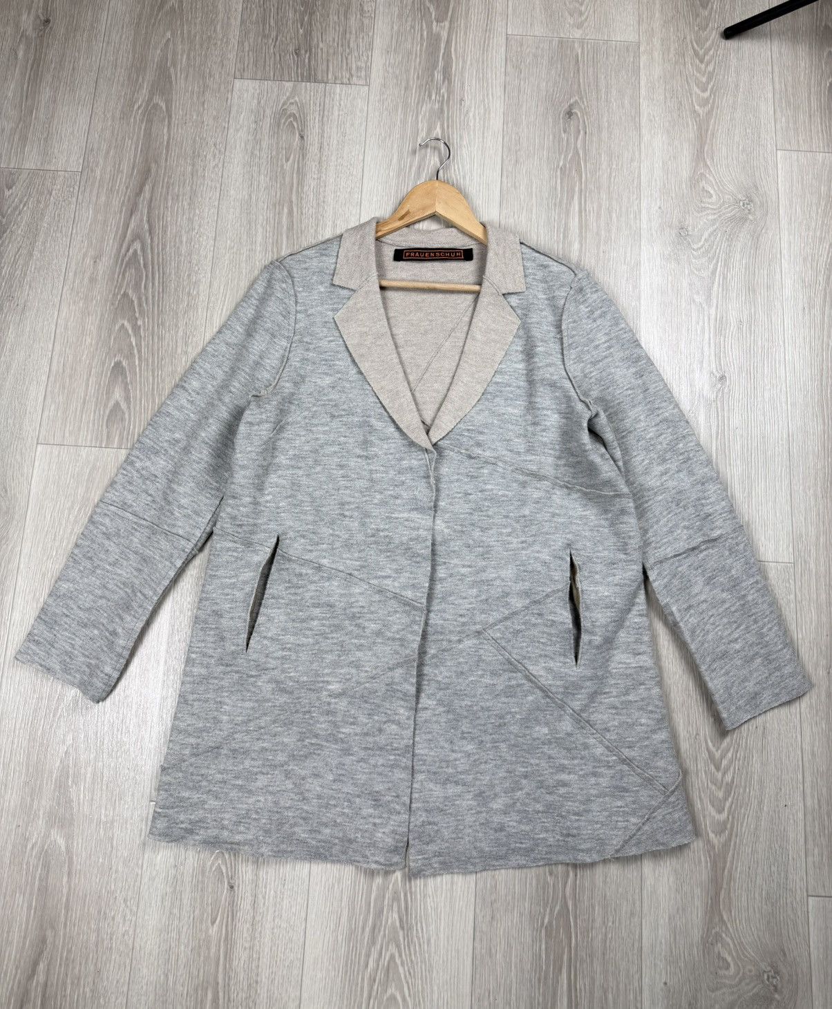 Frauenschuh Frauenschuh Light Wool Coat Cardigan Size 4 Size M / US 6-8 / IT 42-44 - 3 Thumbnail