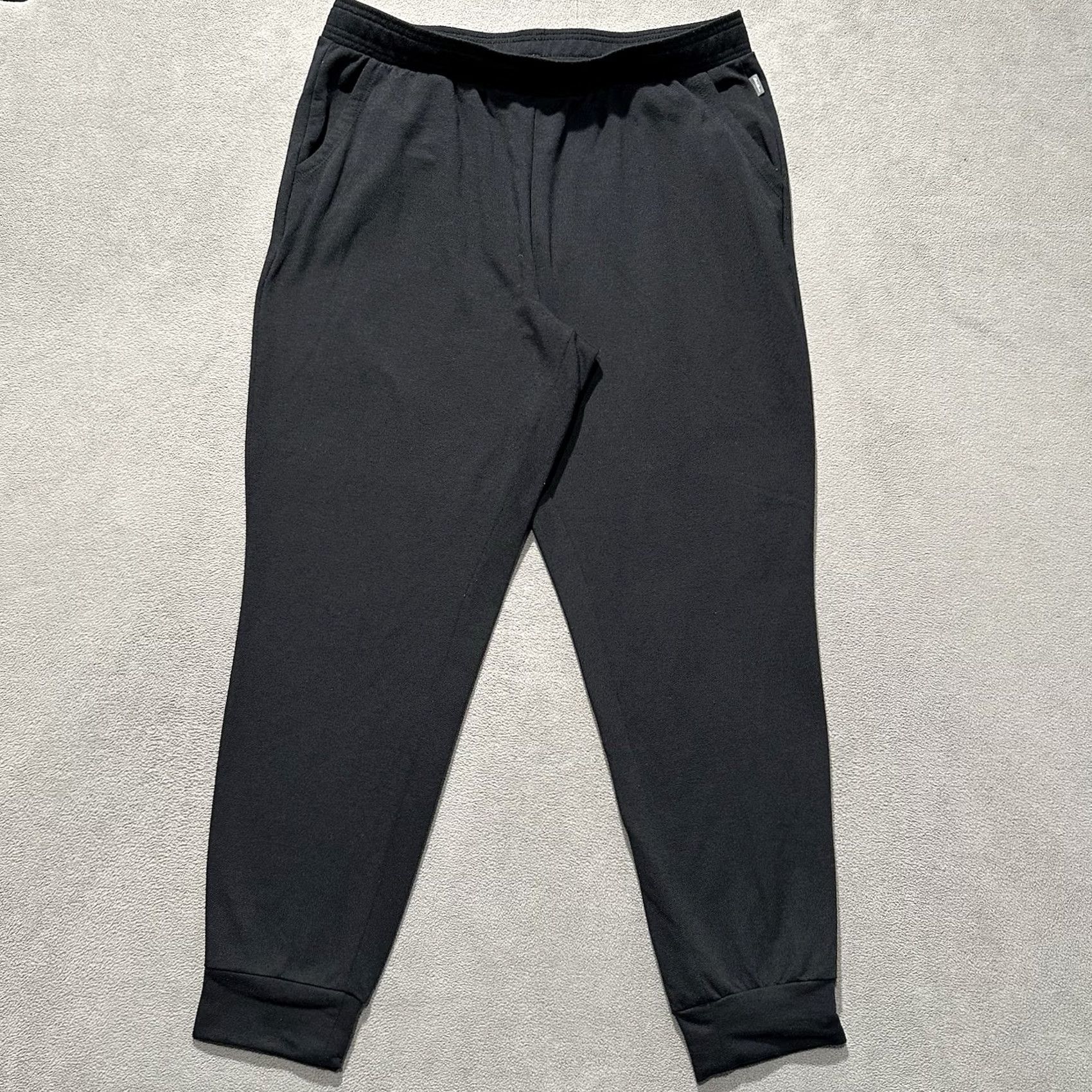 Eddie Bauer VINTAGE Eddie Bauer Sweatpants Womens Large Black Fleece Joggers Lounge Pants GUC Size 36" / US 14 / IT 50 - 2 Thumbnail