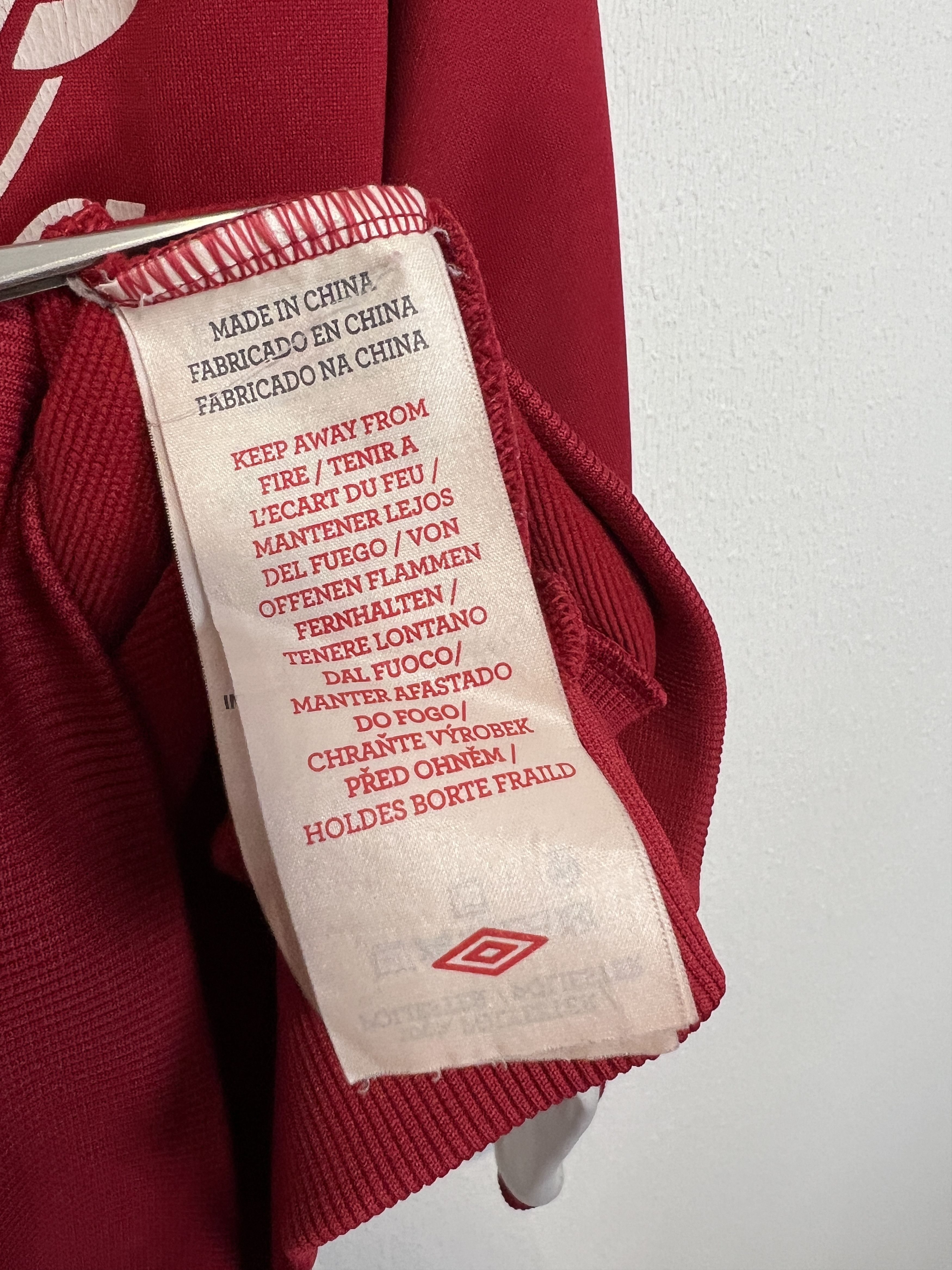Umbro Vintage Peru Football Player Issue Train Sweatshirt Jacket Size US M / EU 48-50 / 2 - 8 Thumbnail
