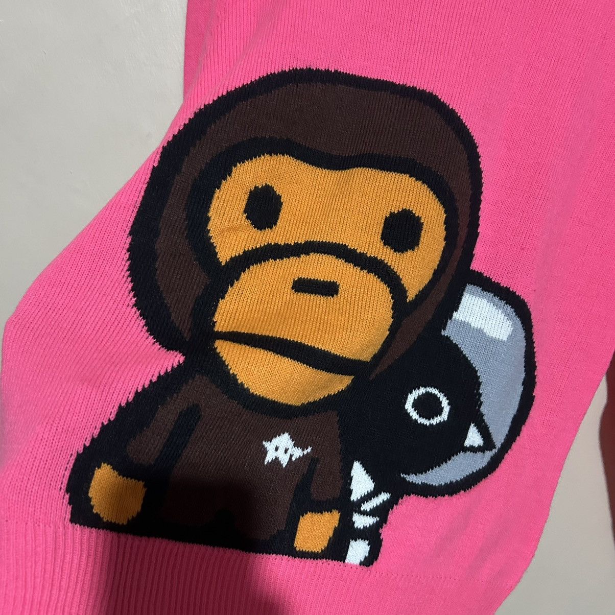 Bape × Chocolate BAPE x CHOCOOLATE - LUMINOUS SPACE KNIT SWEATER Size US L / EU 52-54 / 3 - 2 Thumbnail