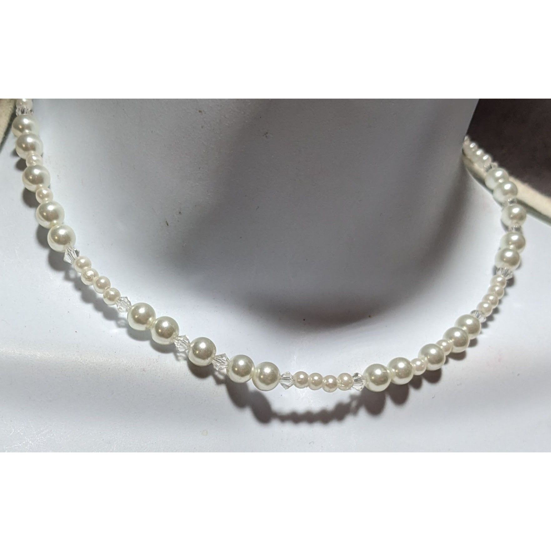 Other Tie On Faux Pearl Glass Beaded Necklace Size ONE SIZE - 6 Thumbnail